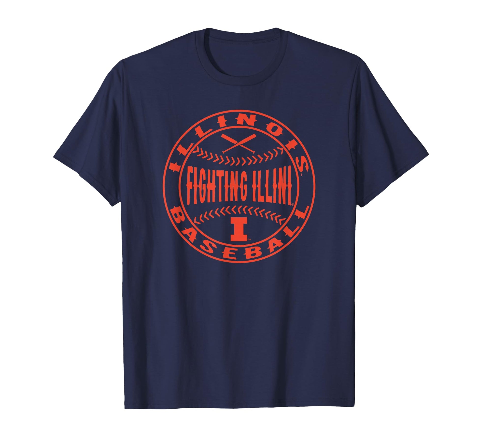 Illinois Fighting Illini Baseball T-Shirt - Streetwear Style Men Women - T-Shirt, Sweatshirt, Hoodie