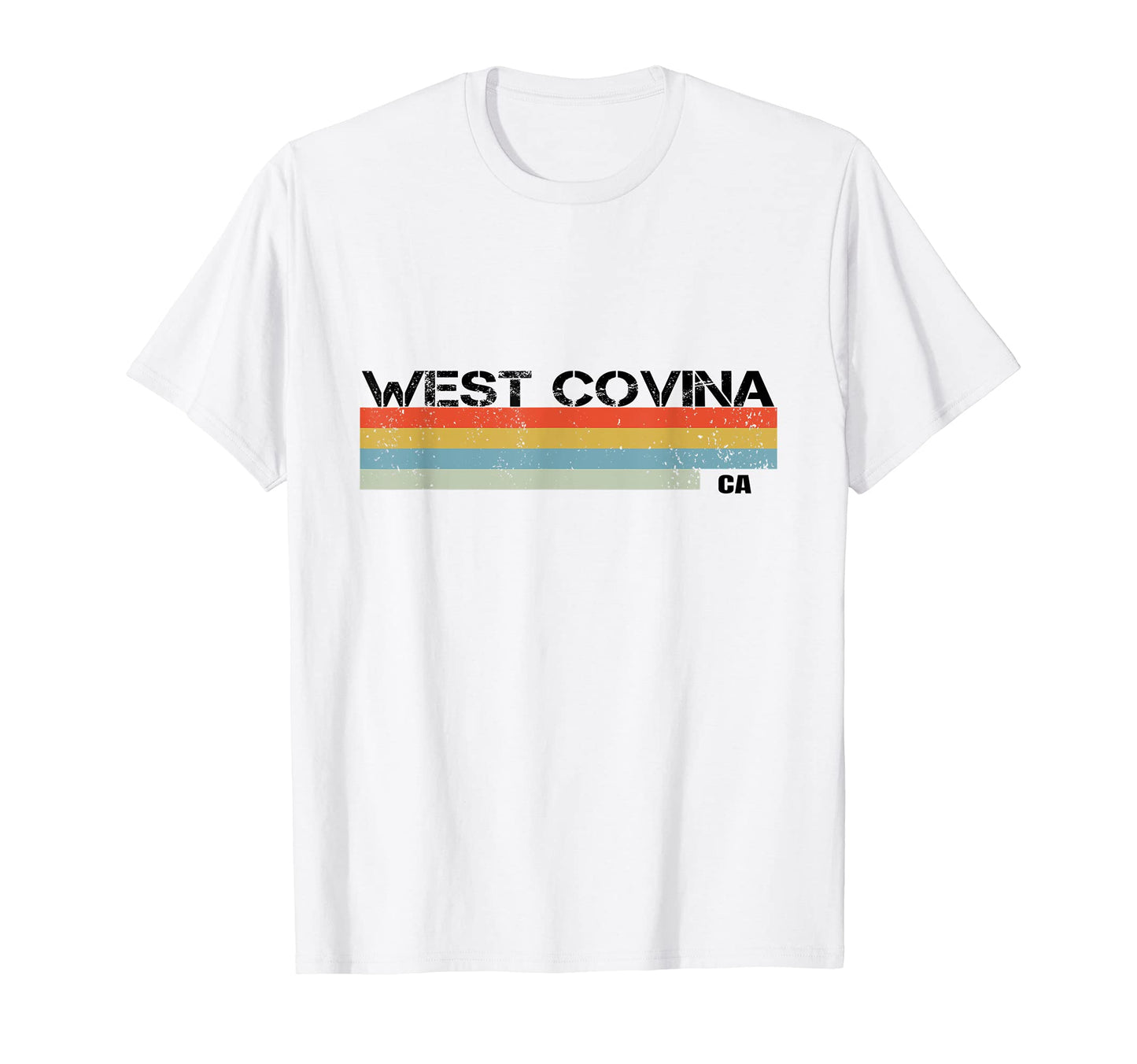 West Covina Stripes T-Shirt - Custom Art Print Men Women - T-Shirt, Sweatshirt, Hoodie