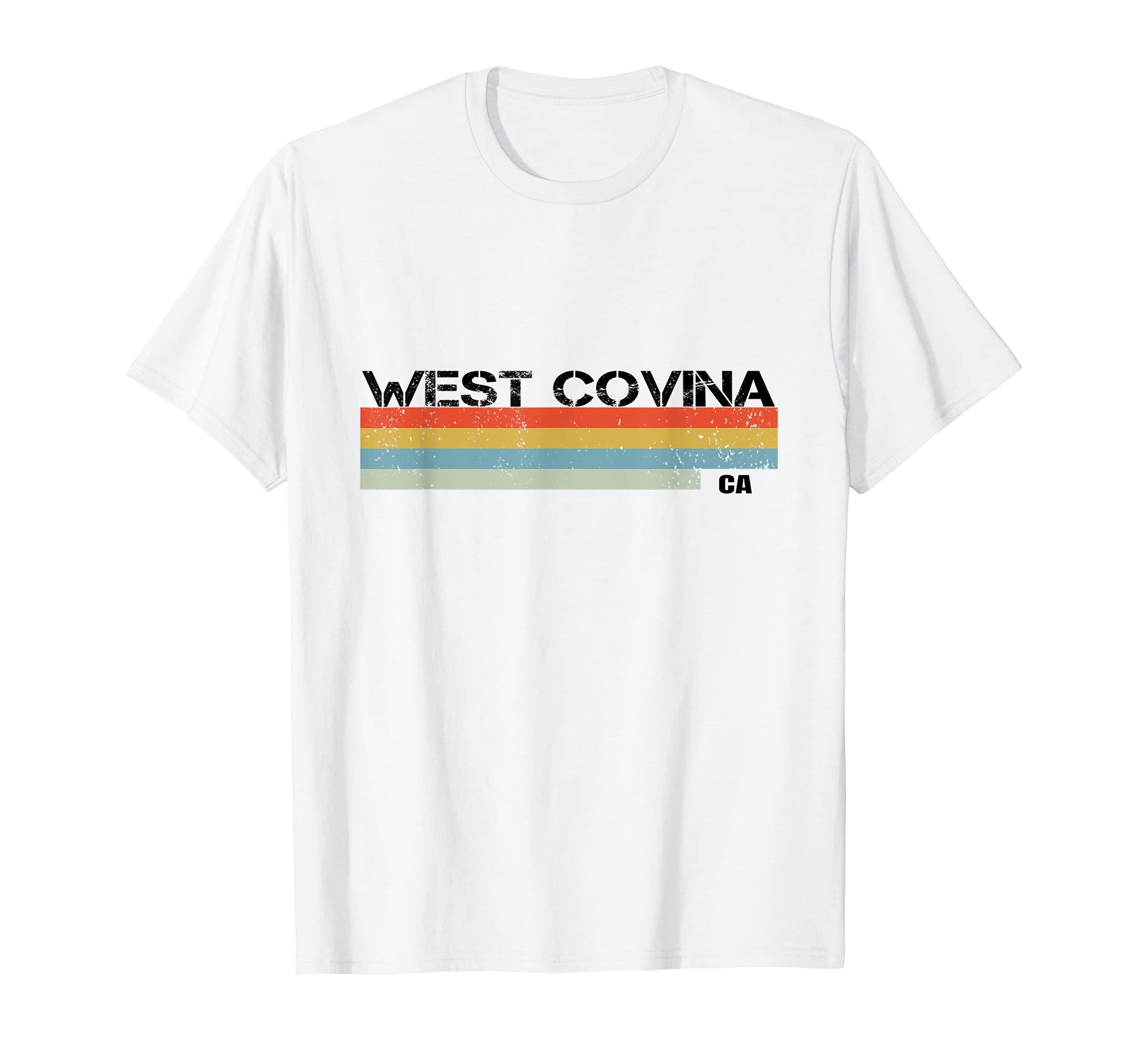 West Covina Stripes T-Shirt - Custom Art Print Men Women - T-Shirt, Sweatshirt, Hoodie