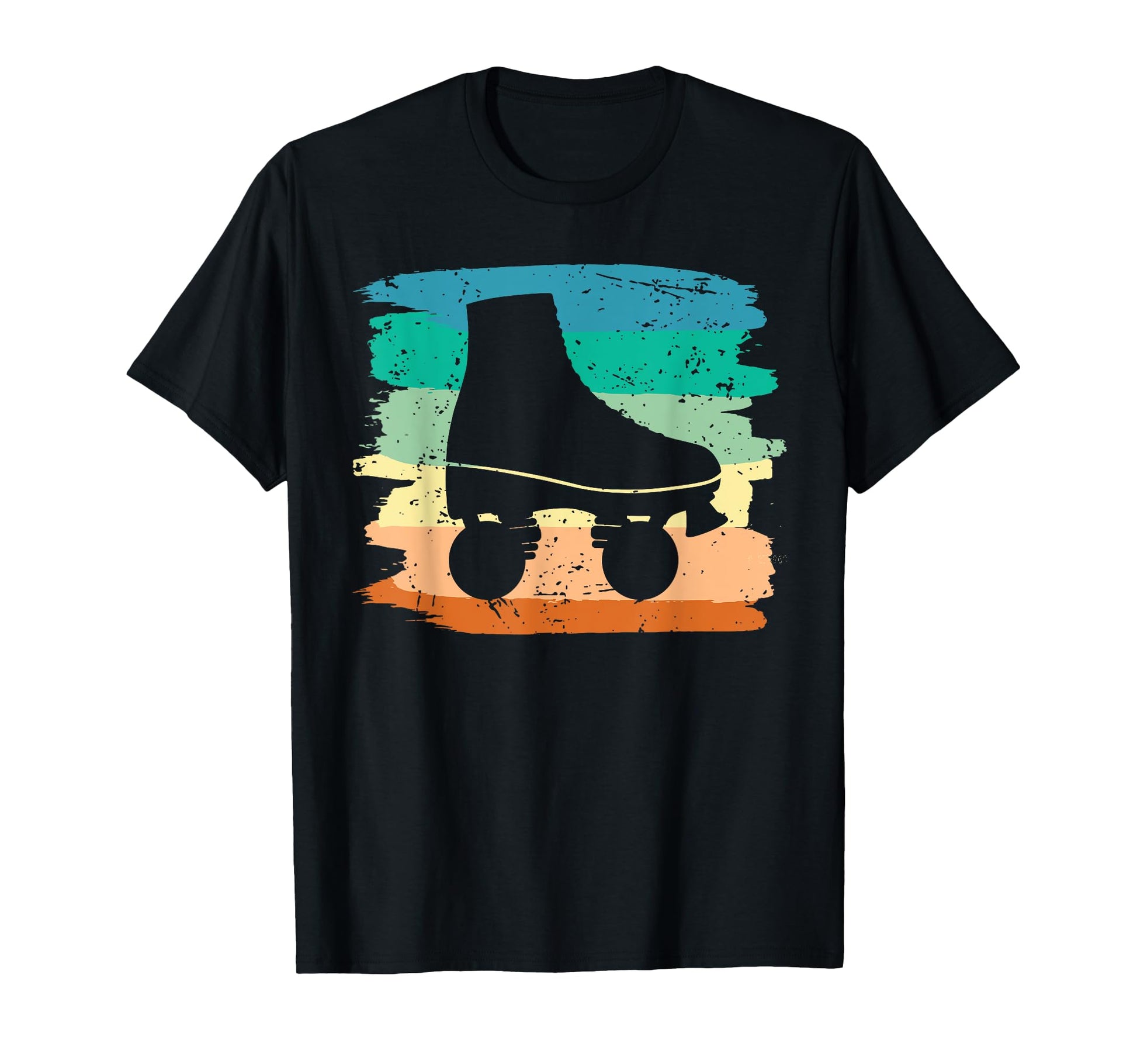 Roller Skating Art 80S Roller Derby T-Shirt - Custom Art Print Unisex - T-Shirt, Sweatshirt, Hoodie