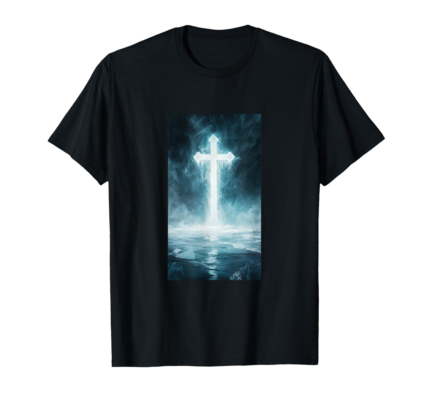 Gothic Cross Grunge Aesthetic Y2K T-Shirt - Aesthetic Graphic for Adults - T-Shirt, Sweatshirt, Hoodie
