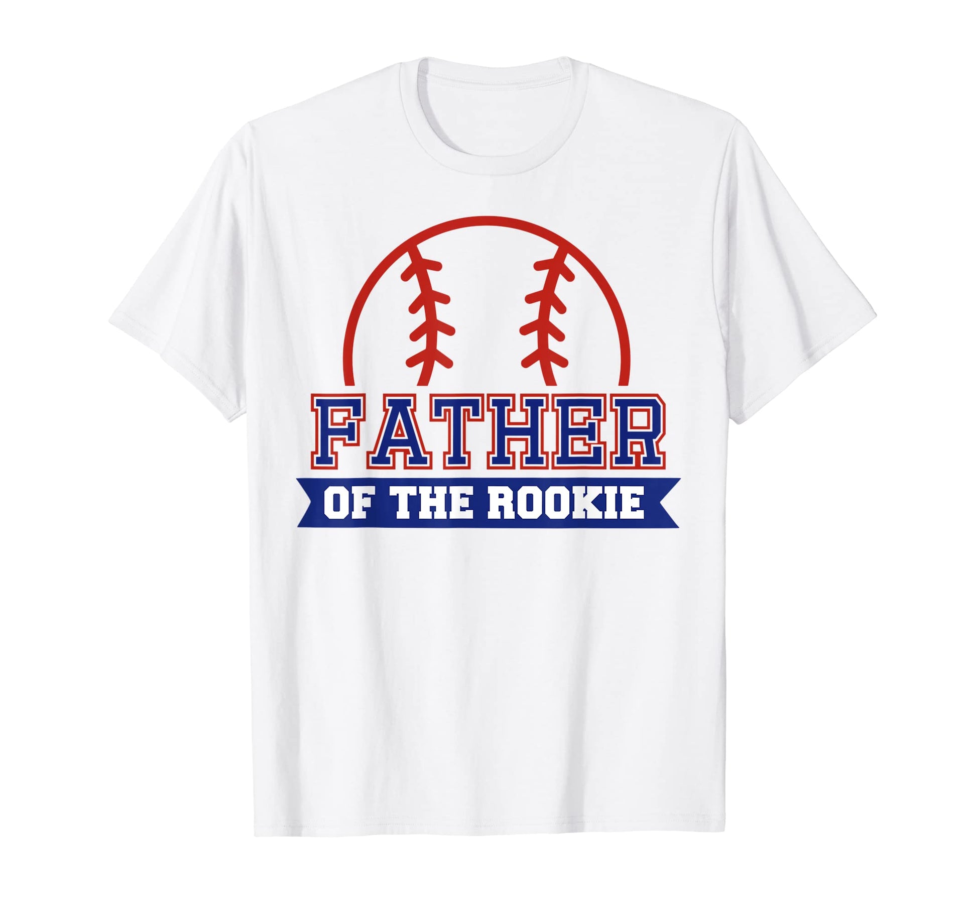 Father Rookie 1St Birthday Baseball T-Shirt - Minimalist Print Unisex - T-Shirt, Sweatshirt, Hoodie