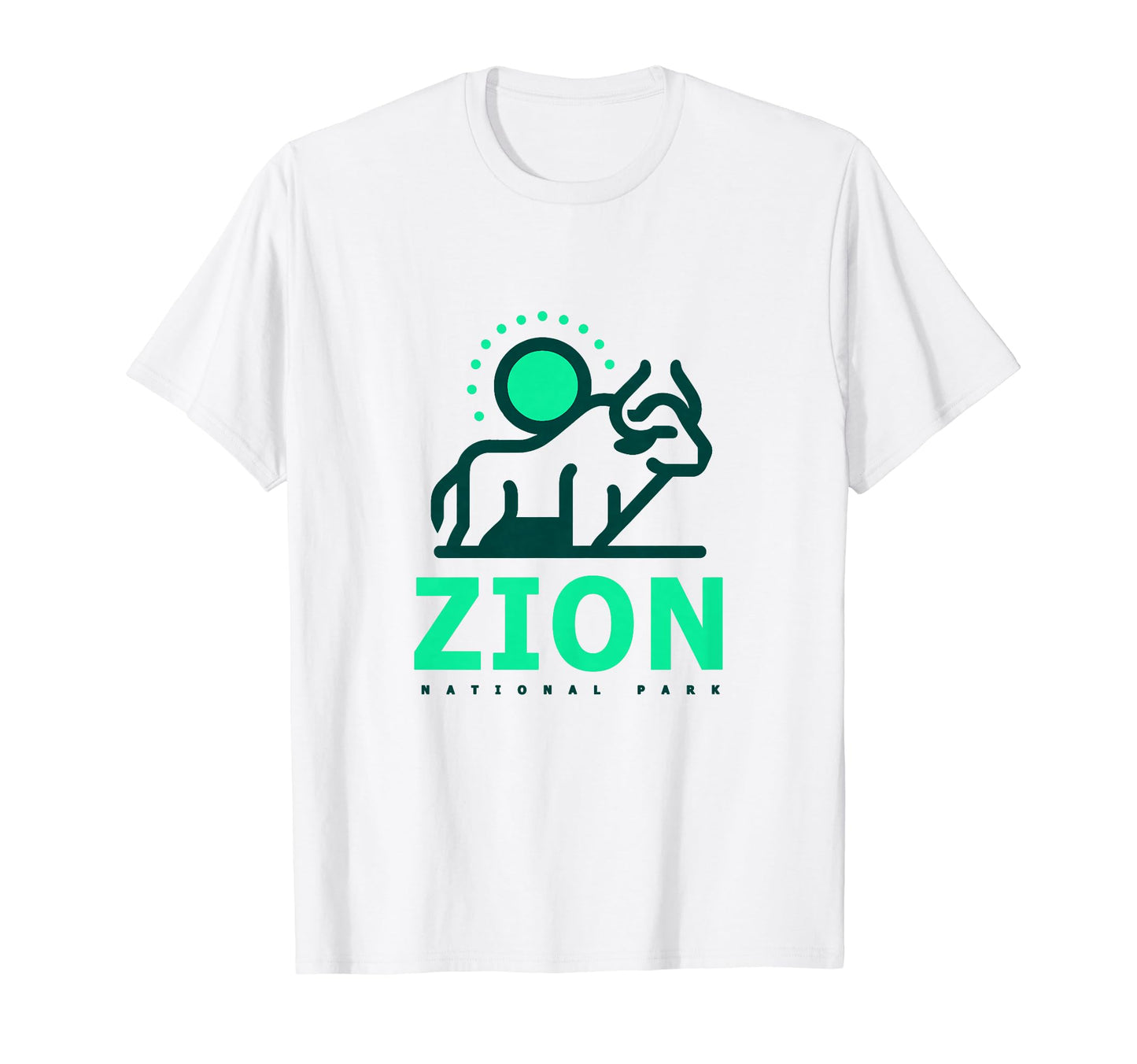Zion National Park Buffalo T-Shirt - Graphic Print Men Women - T-Shirt, Sweatshirt, Hoodie
