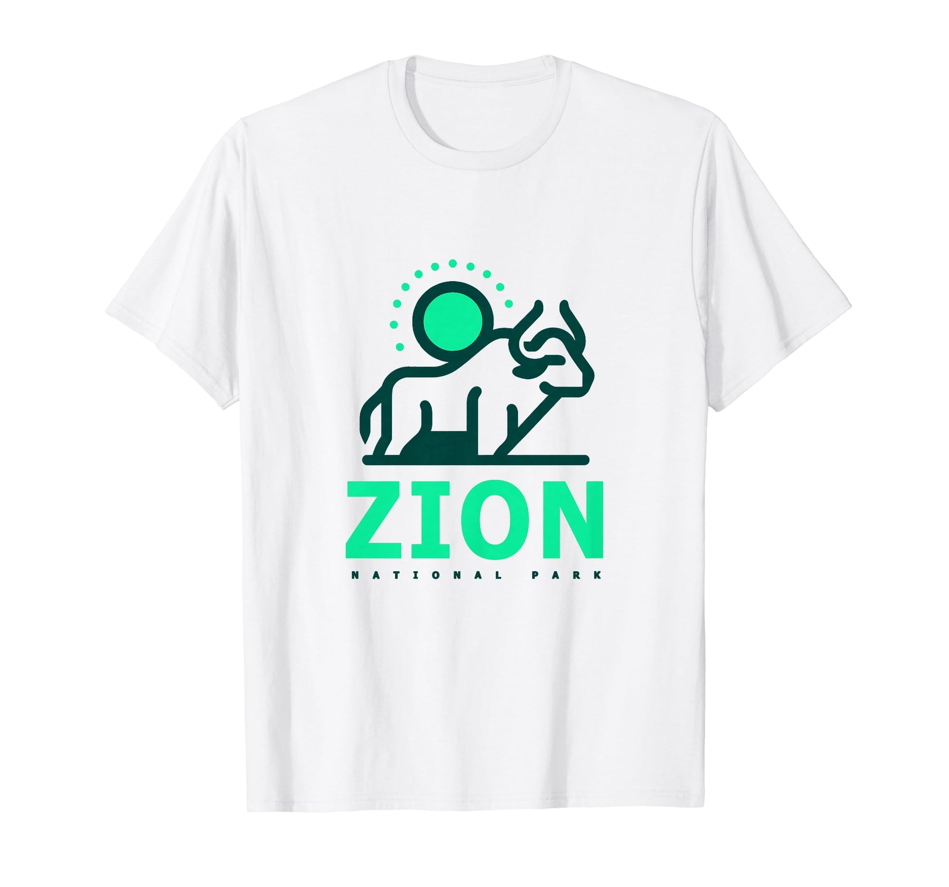 Zion National Park Buffalo T-Shirt - Graphic Print Men Women - T-Shirt, Sweatshirt, Hoodie