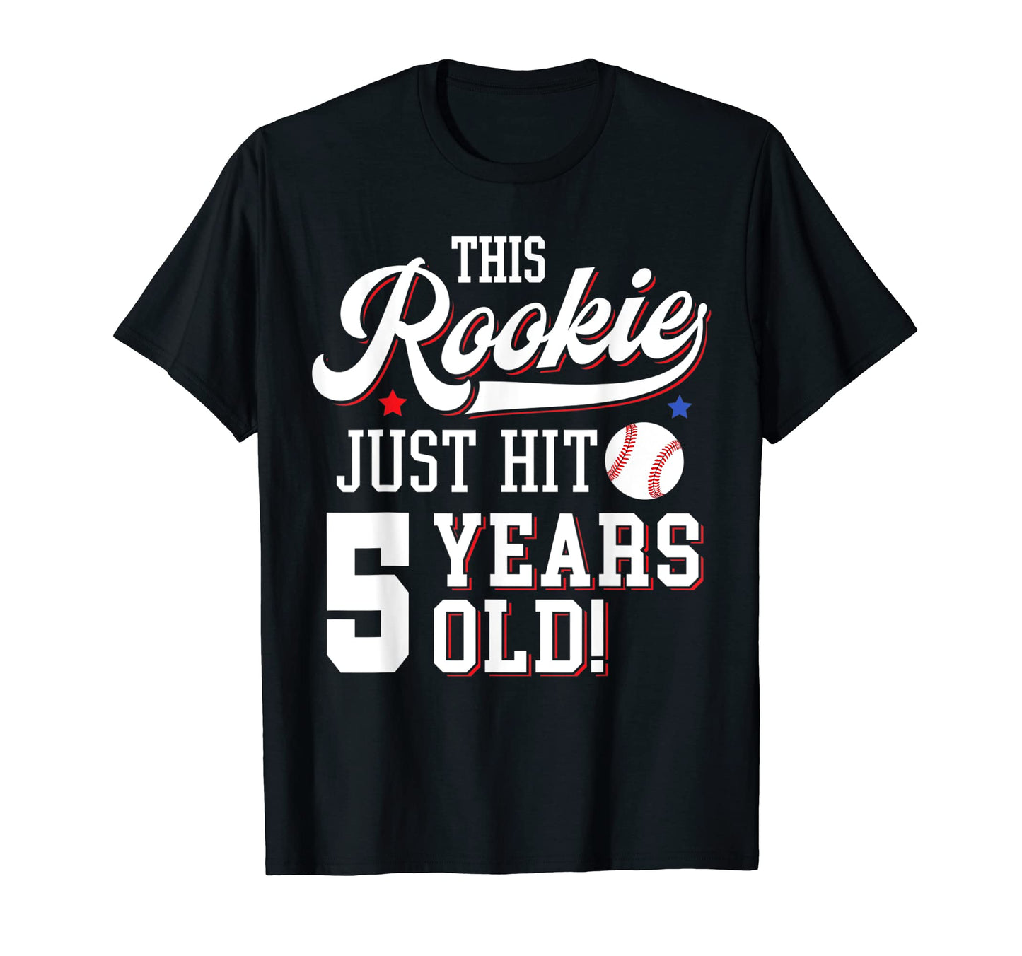 Baseball Birthday Party This Rookie Just T-Shirt - Streetwear Style Unisex - T-Shirt, Sweatshirt, Hoodie