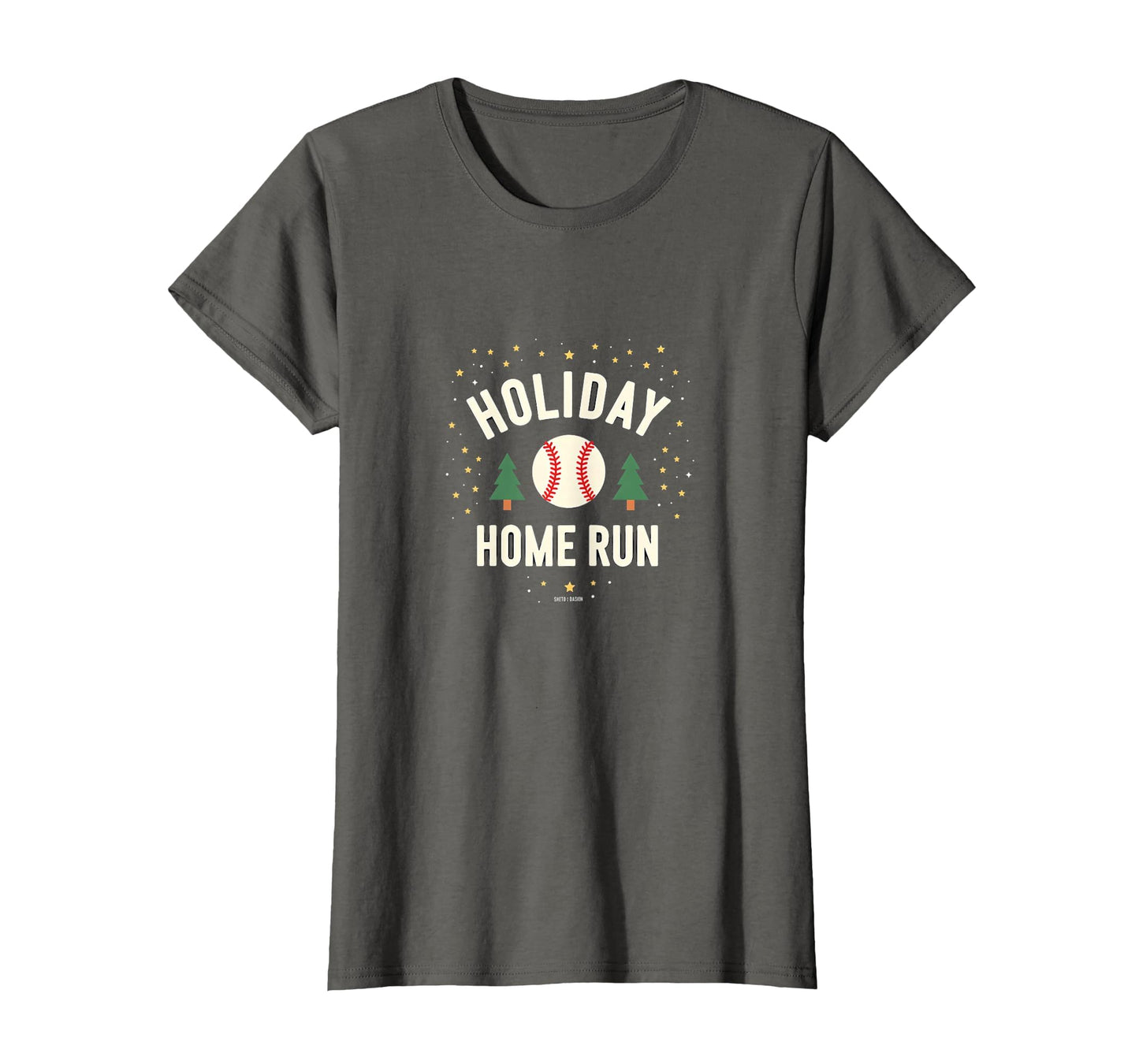 Merry Swishmas Holiday Home Run T-Shirt - Minimalist Print for Adults - T-Shirt, Sweatshirt, Hoodie