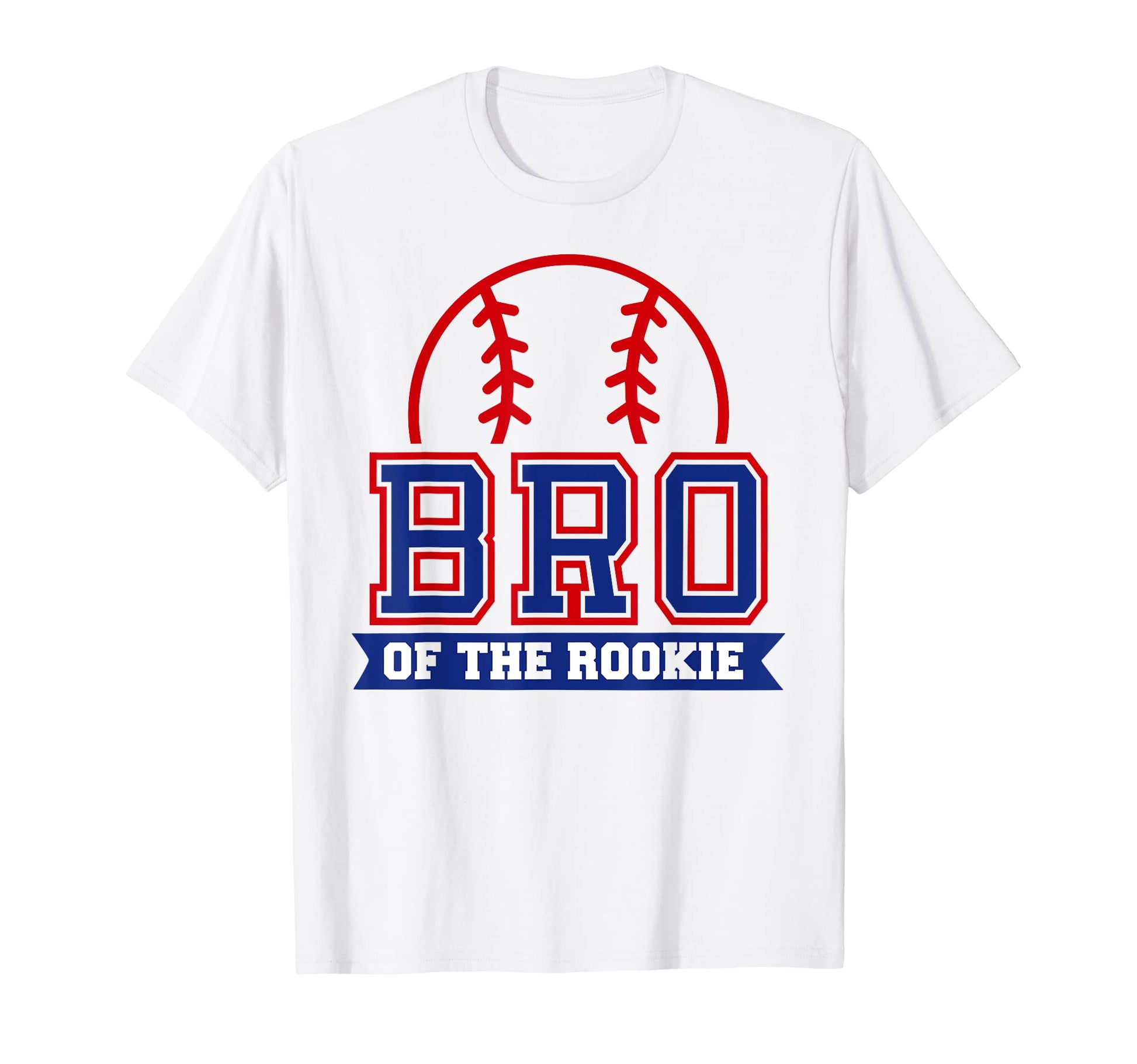 Bro Rookie 1St Birthday Baseball T-Shirt - Custom Art Print for Adults - T-Shirt, Sweatshirt, Hoodie