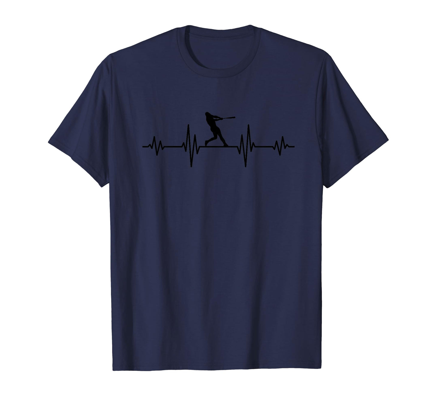 Heart Beats Baseball Batter Fan T-Shirt - Streetwear Style Men Women - T-Shirt, Sweatshirt, Hoodie