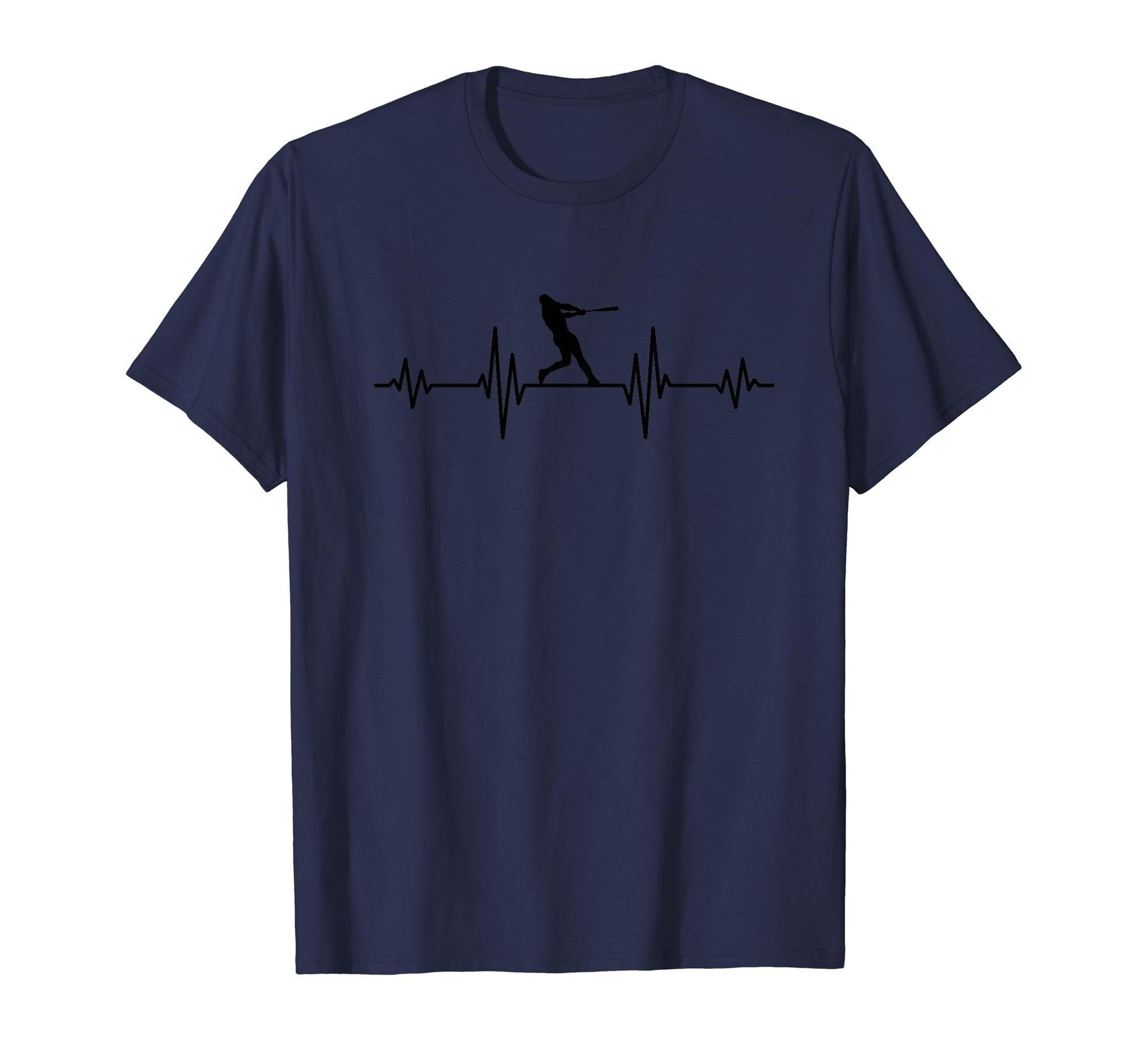 Heart Beats Baseball Batter Fan T-Shirt - Streetwear Style Men Women - T-Shirt, Sweatshirt, Hoodie
