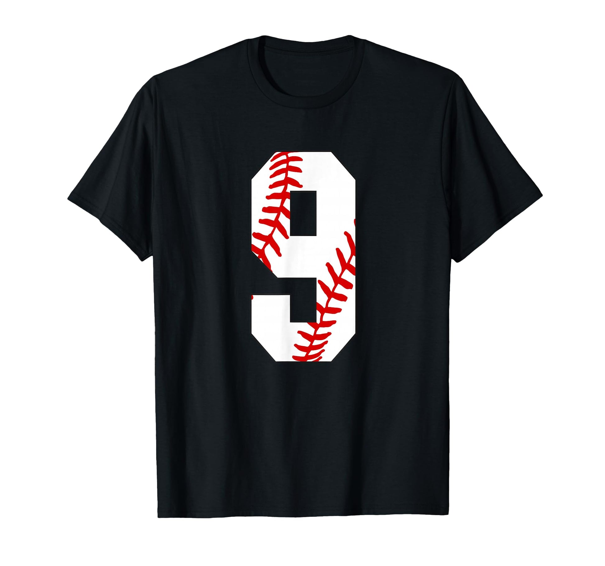 9 Baseball Player 9Th Birthday Baseball T-Shirt - Unique Graphic Men Women - T-Shirt, Sweatshirt, Hoodie