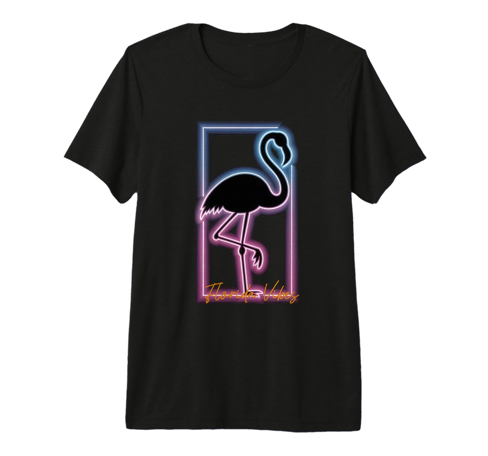 Retrowave Flamingo 1980S Synthwave T-Shirt - Unique Graphic for Adults - T-Shirt, Sweatshirt, Hoodie