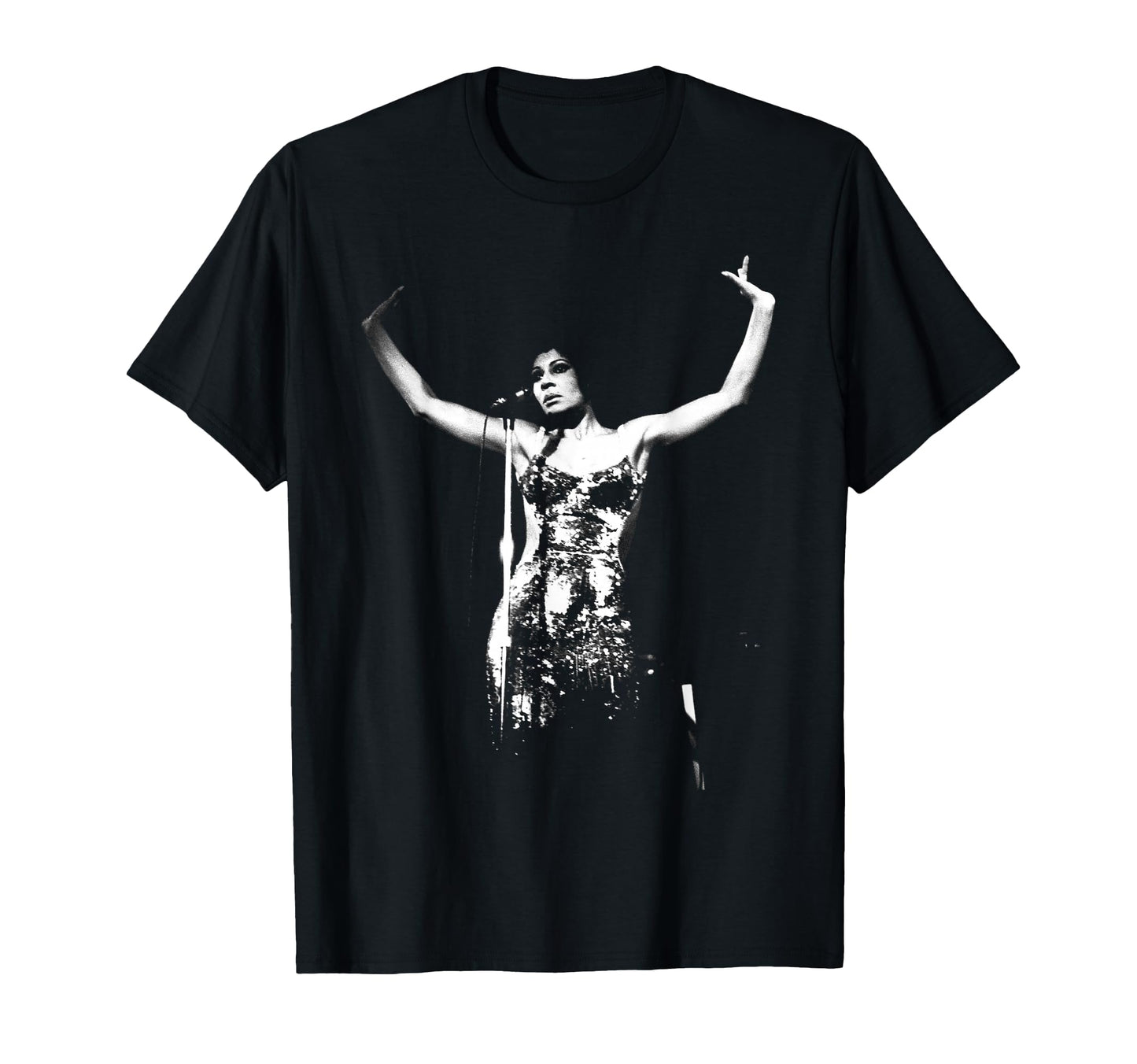 Shirley Bassey Singer Goldfinger T-Shirt - Unique Graphic for Adults - T-Shirt, Sweatshirt, Hoodie