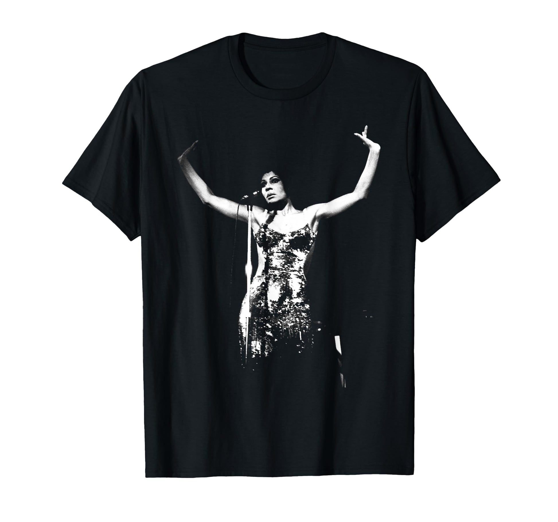Shirley Bassey Singer Goldfinger T-Shirt - Unique Graphic for Adults - T-Shirt, Sweatshirt, Hoodie