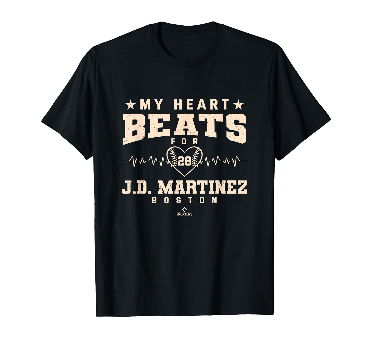 My Heart Beats Jd Martinez Baseball T-Shirt - Streetwear Style Men Women - T-Shirt, Sweatshirt, Hoodie