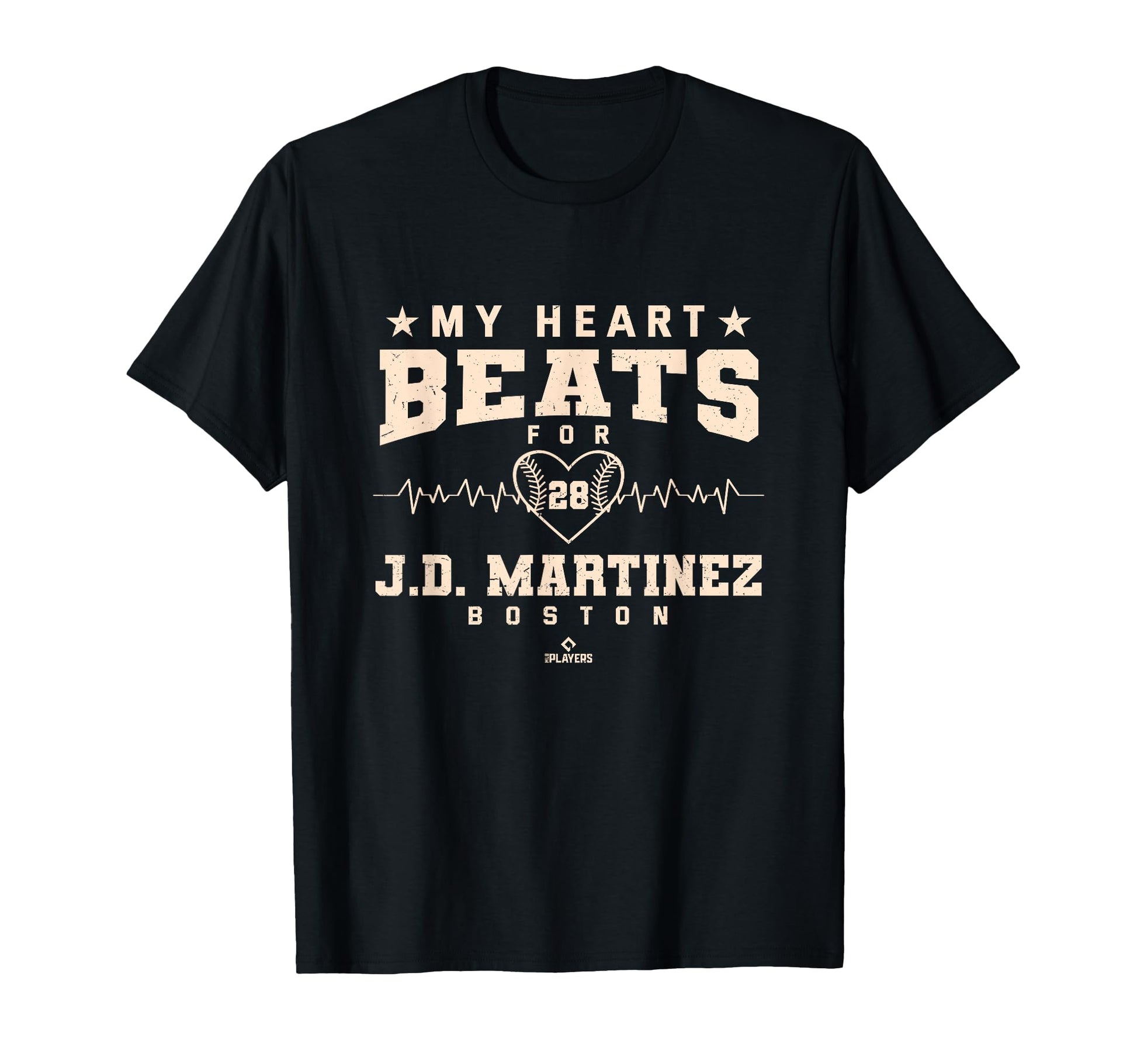 My Heart Beats Jd Martinez Baseball T-Shirt - Streetwear Style Men Women - T-Shirt, Sweatshirt, Hoodie