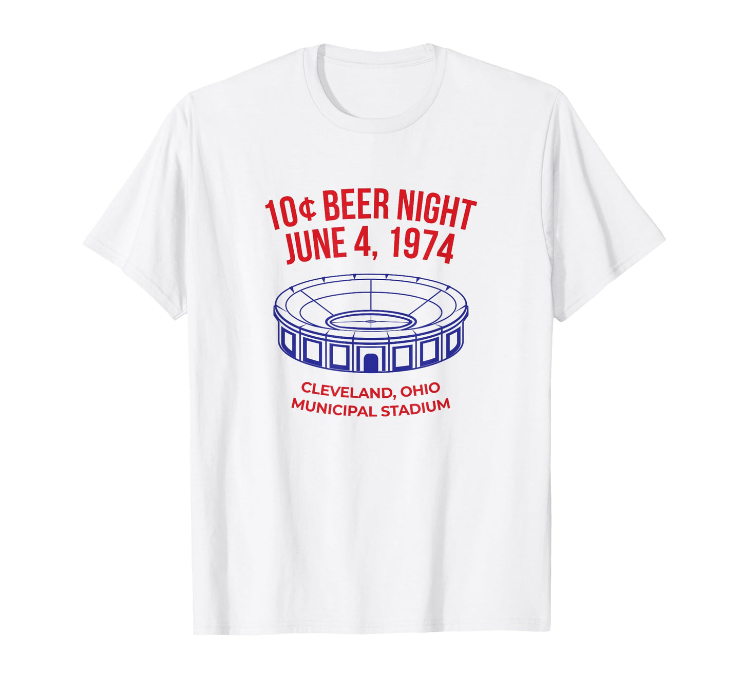 10 Cent Beer Night Cleveland Hoodie - Aesthetic Graphic Unisex - T-Shirt, Sweatshirt, Hoodie
