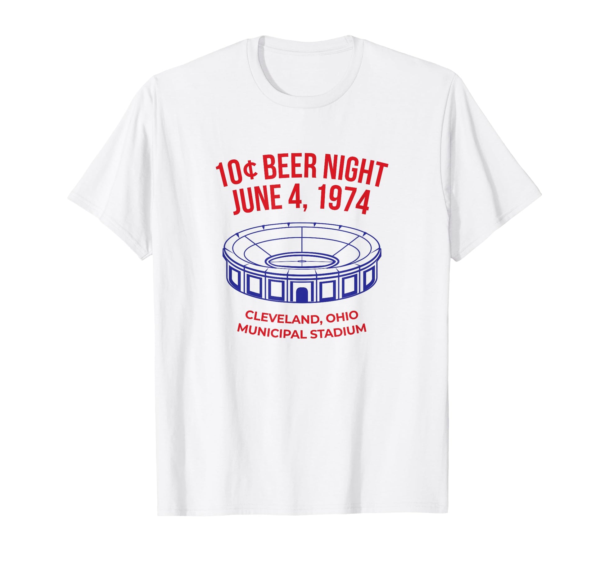 10 Cent Beer Night Cleveland Hoodie - Aesthetic Graphic Unisex - T-Shirt, Sweatshirt, Hoodie