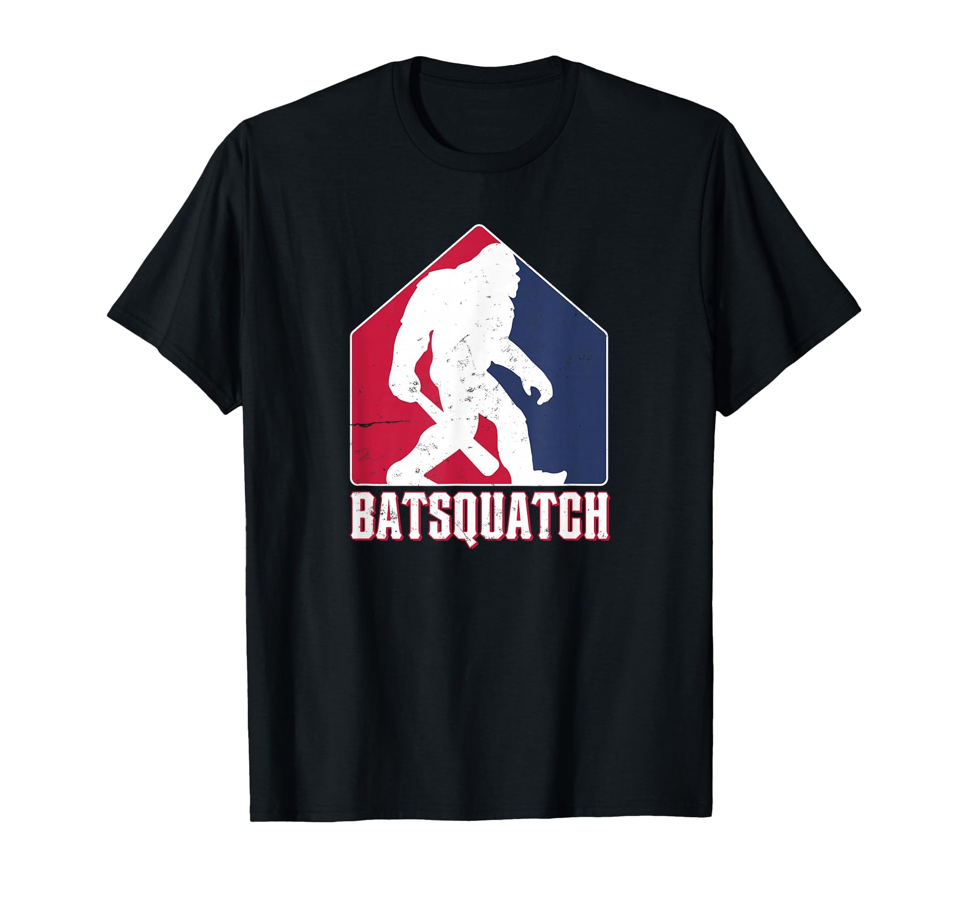 Funny Batsquatch Baseball Sports Fan T-Shirt - Fun Novelty Design Unisex - T-Shirt, Sweatshirt, Hoodie