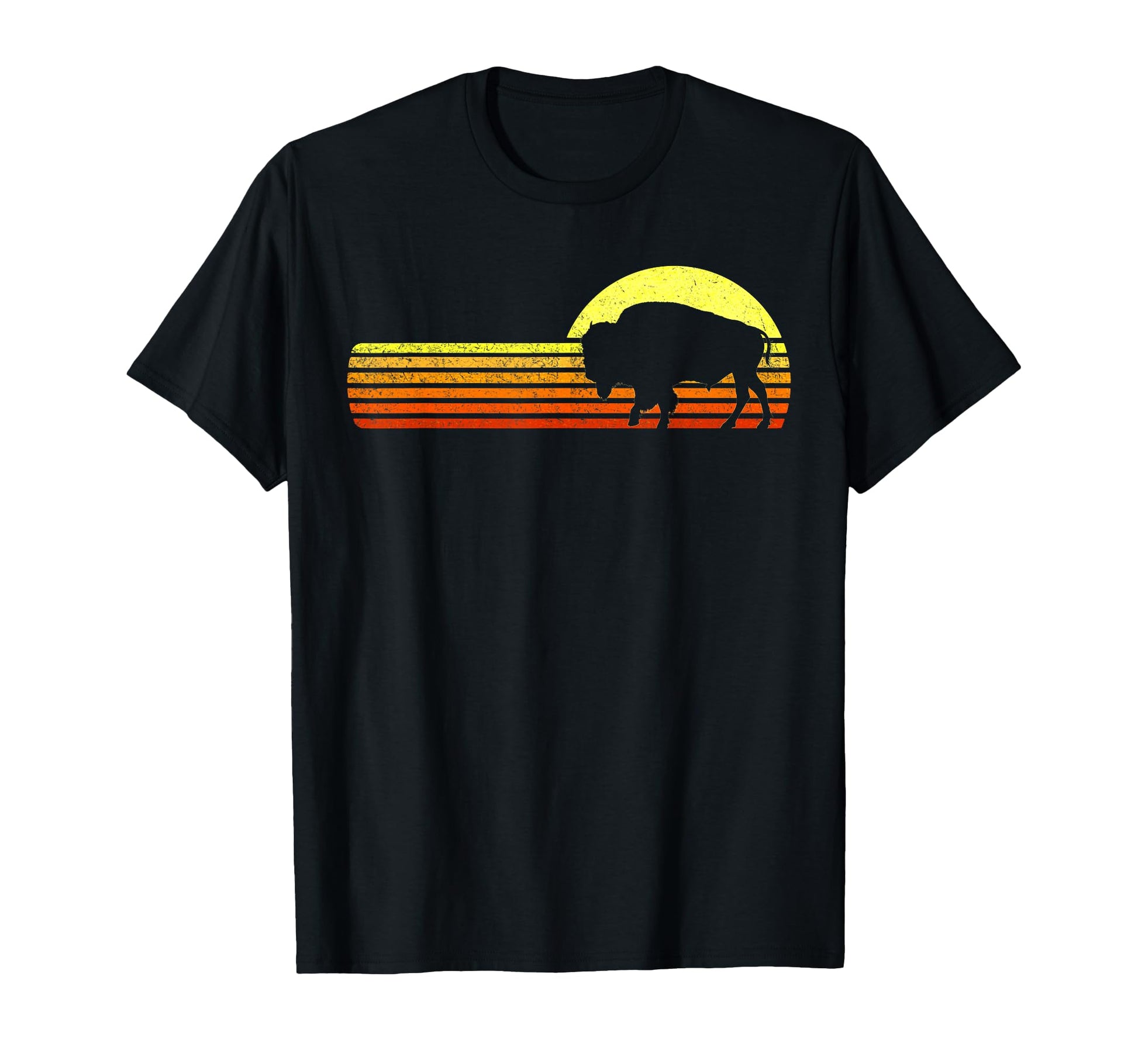 Native American Bison Buffalo Bull T-Shirt - Novelty Apparel for Adults - T-Shirt, Sweatshirt, Hoodie