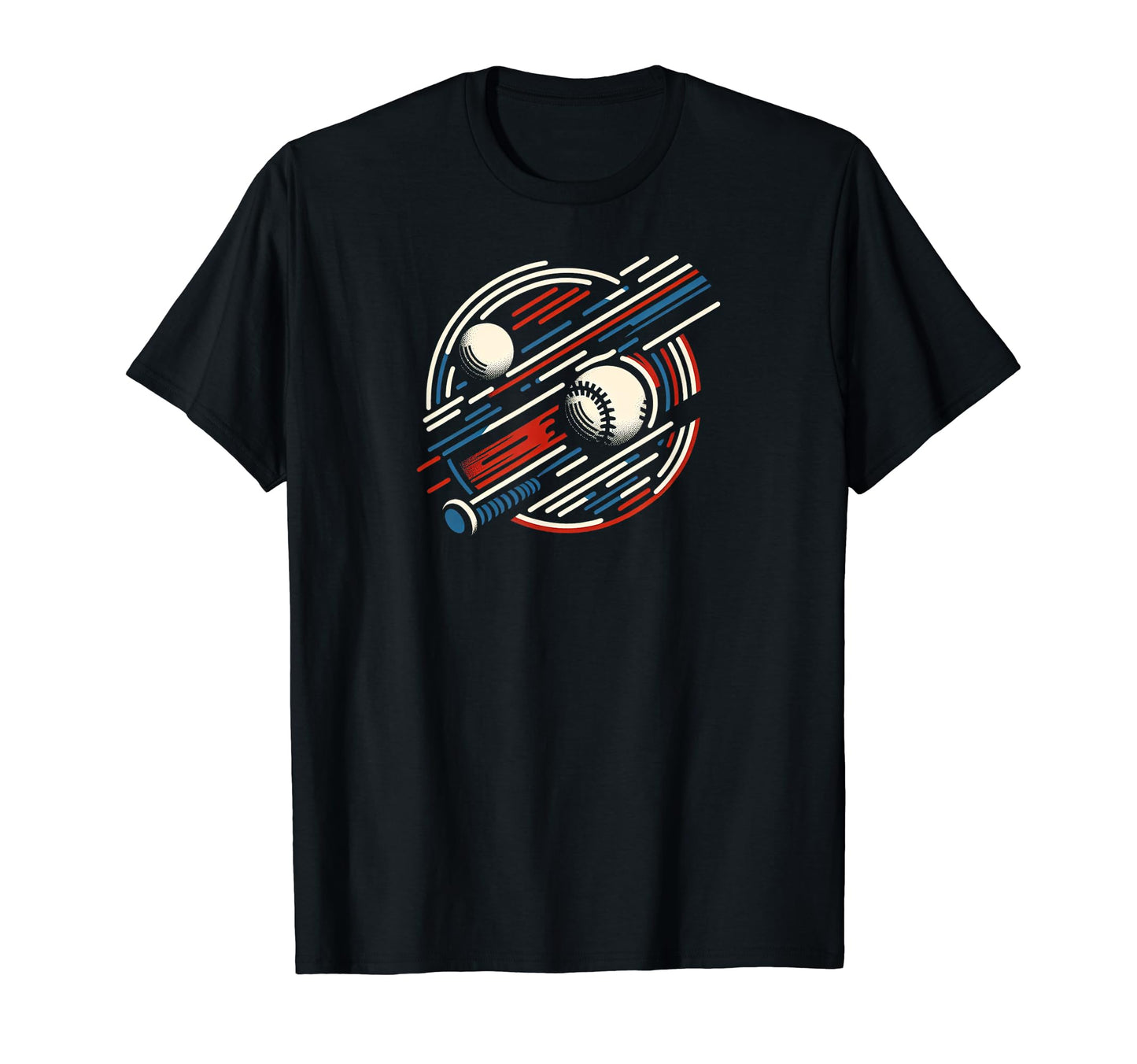 Dynamic Swing Illustration T-Shirt - Trendy Graphic Men Women - T-Shirt, Sweatshirt, Hoodie