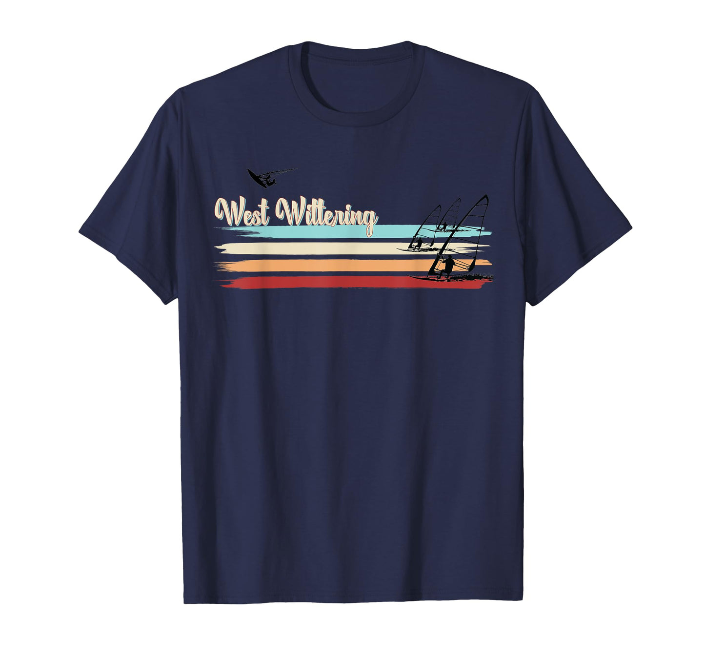 West Wittering Windsurfing Racing T-Shirt - Trendy Graphic Men Women - T-Shirt, Sweatshirt, Hoodie