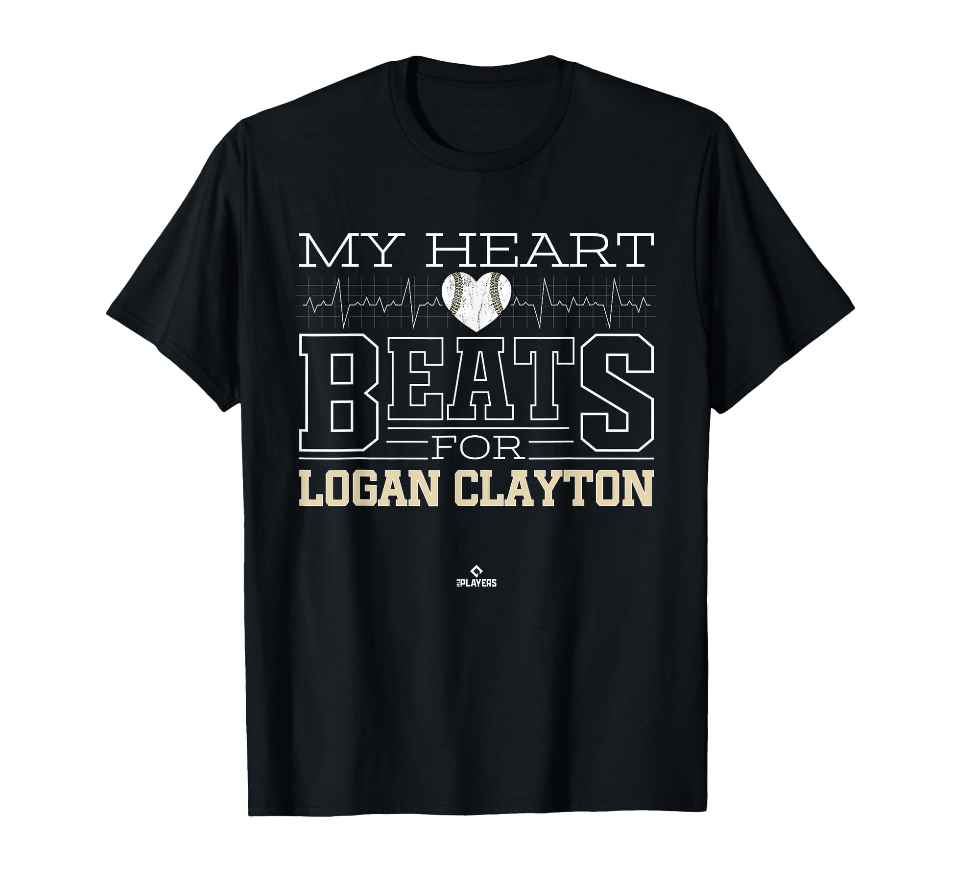 My Heart Beats Logan Clayton Prospect T-Shirt - Custom Art Print Unisex - T-Shirt, Sweatshirt, Hoodie