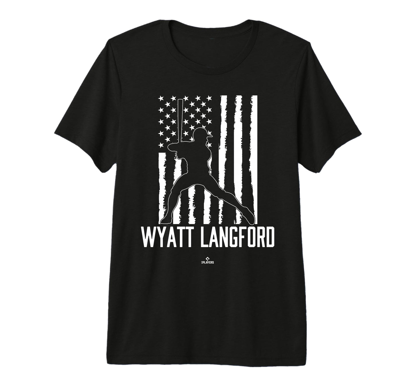 Distressed Flag Swing Wyatt Langford T-Shirt - Minimalist Print Unisex - T-Shirt, Sweatshirt, Hoodie