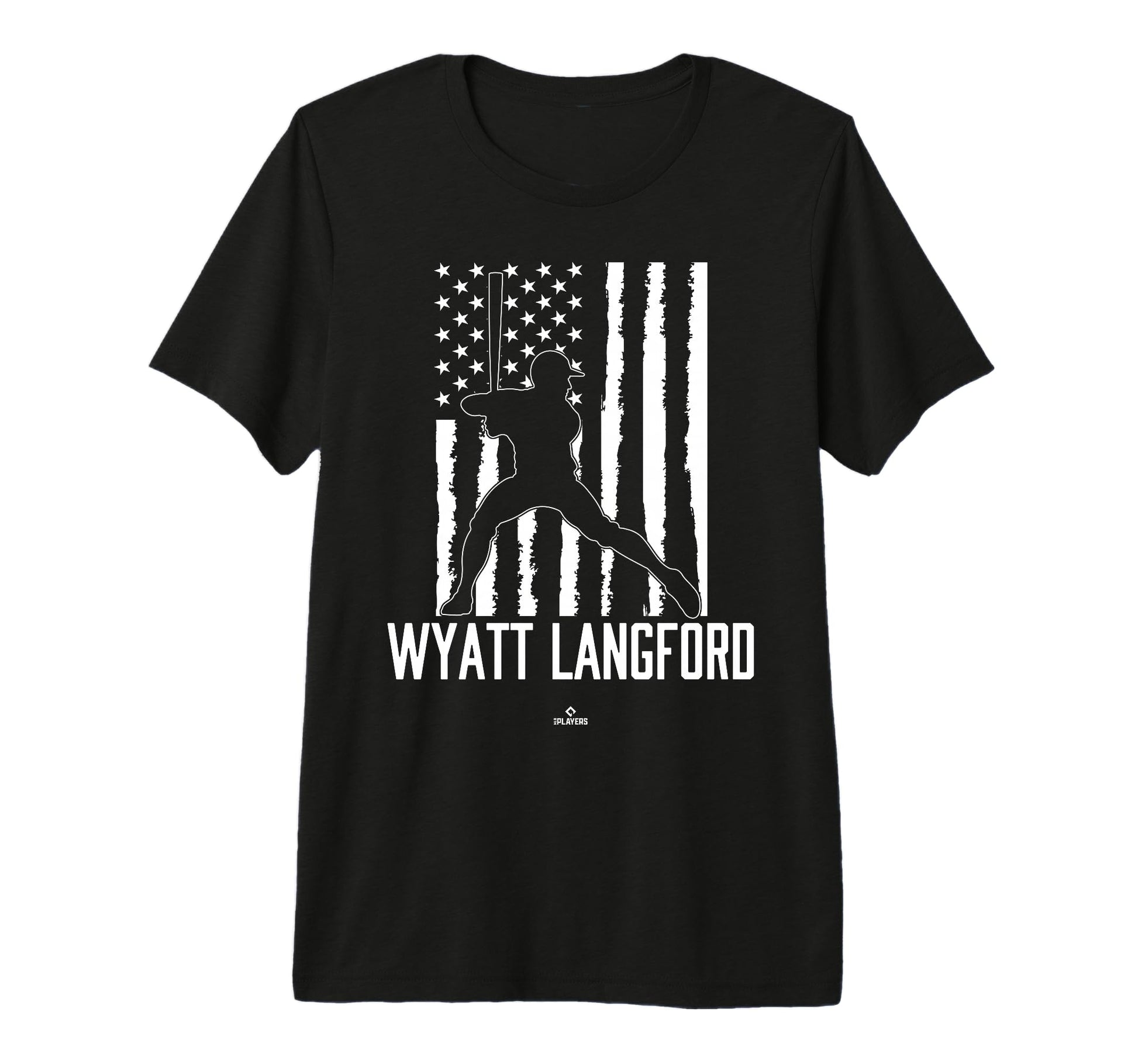 Distressed Flag Swing Wyatt Langford T-Shirt - Minimalist Print Unisex - T-Shirt, Sweatshirt, Hoodie
