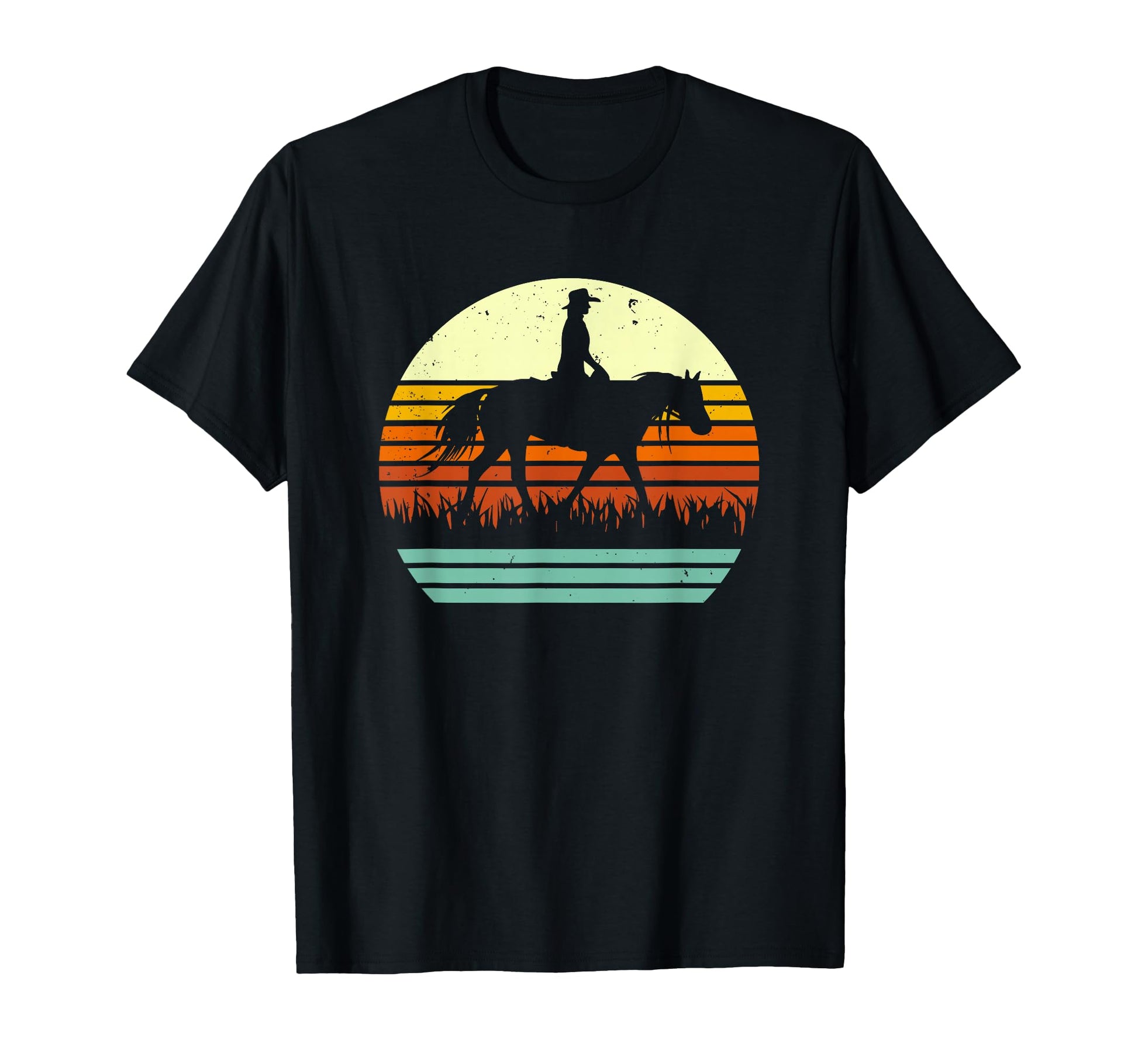 Sun Western Ranch Trail Horse T-Shirt - Streetwear Style Men Women - T-Shirt, Sweatshirt, Hoodie