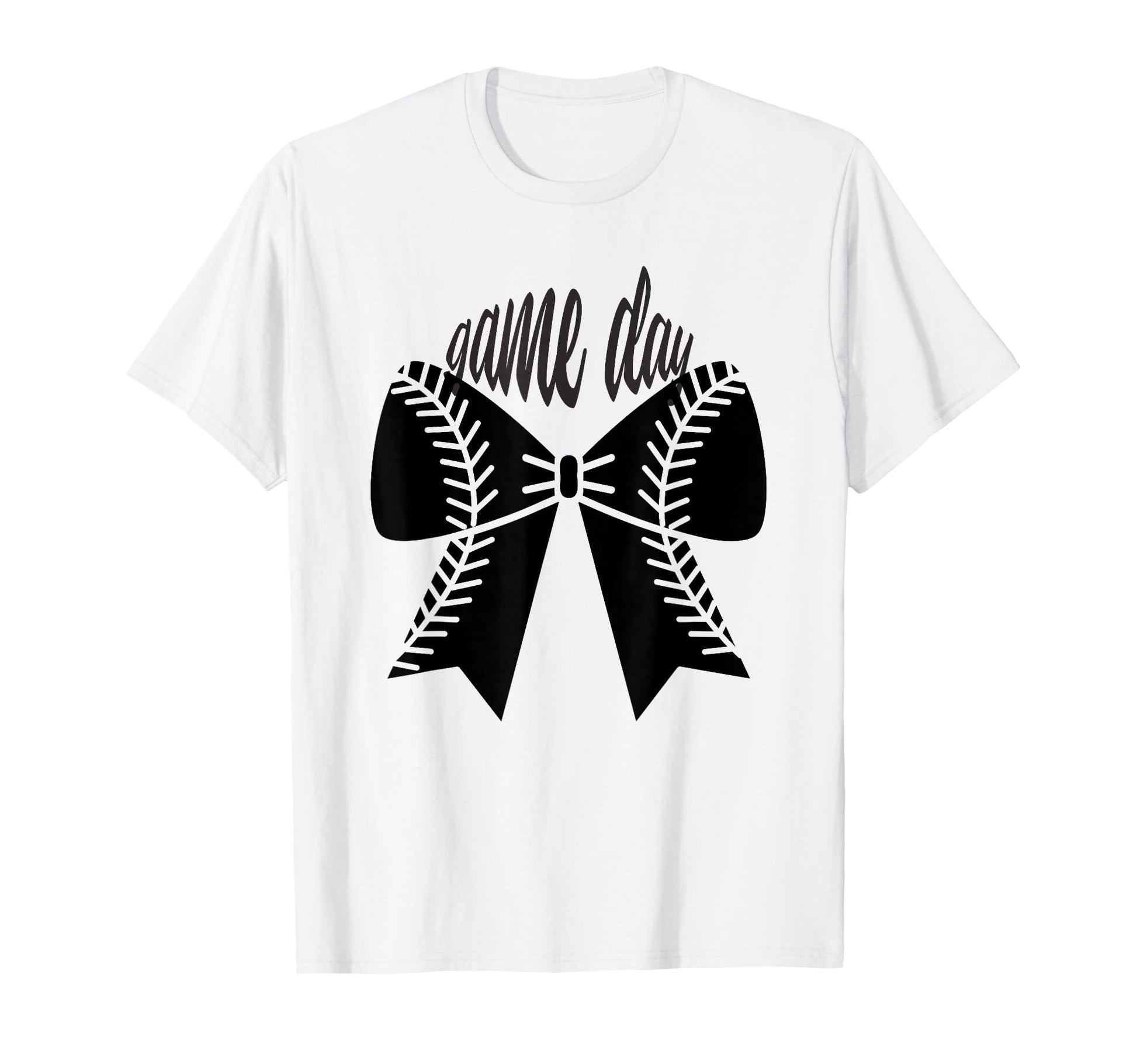 Game Day Baseball Coquette Bow Funny T-Shirt - Unique Graphic Men Women - T-Shirt, Sweatshirt, Hoodie