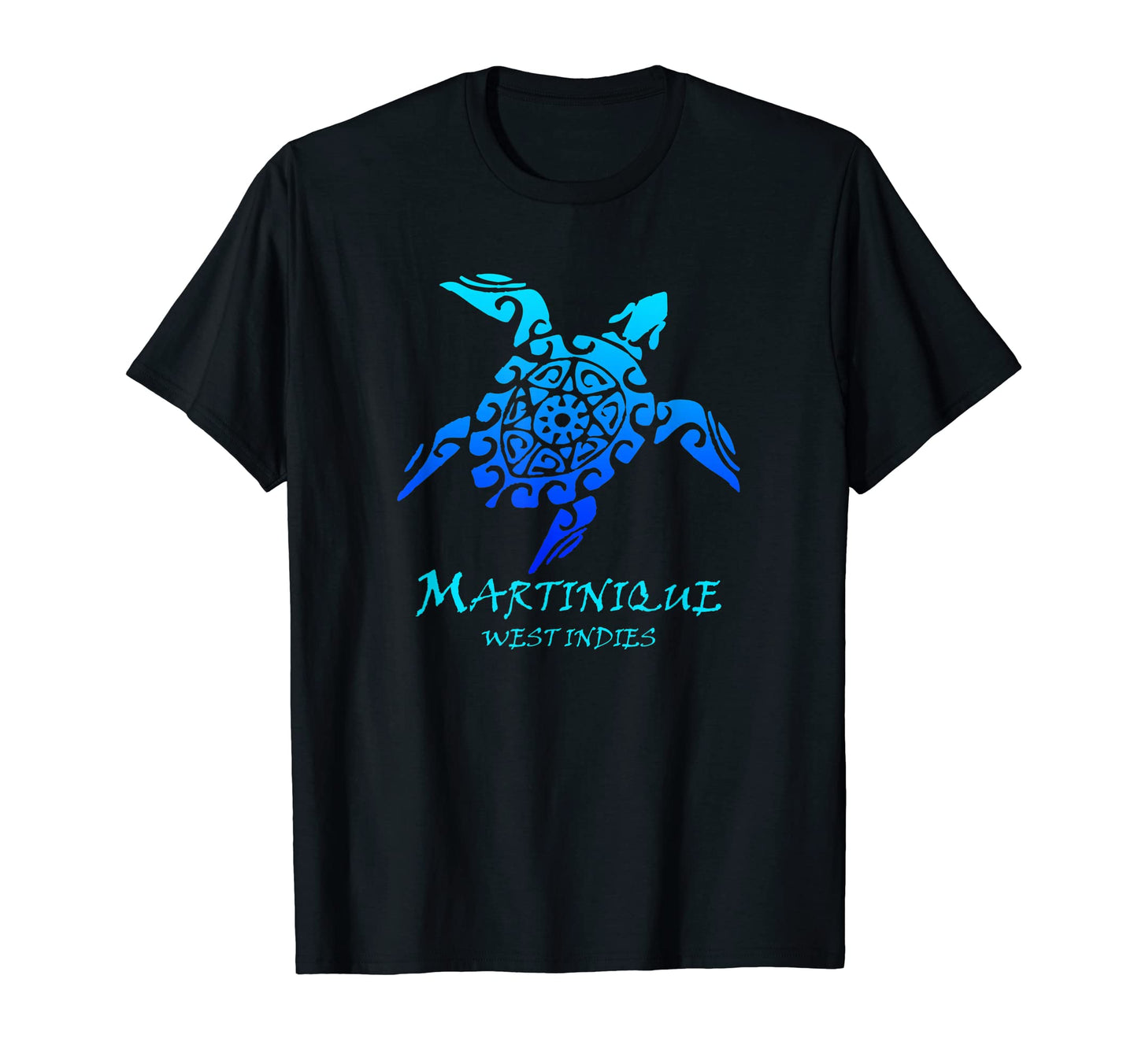 Martinique West Indies Tribal Turtle T-Shirt - Aesthetic Graphic Unisex - T-Shirt, Sweatshirt, Hoodie