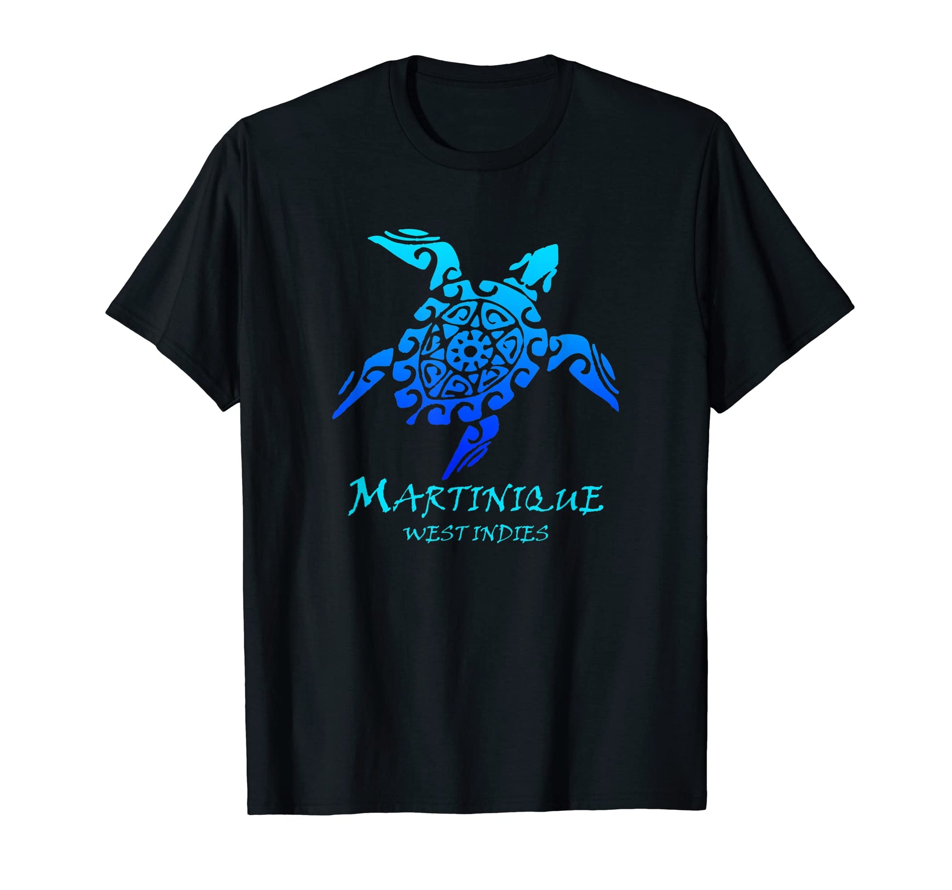 Martinique West Indies Tribal Turtle T-Shirt - Aesthetic Graphic Unisex - T-Shirt, Sweatshirt, Hoodie