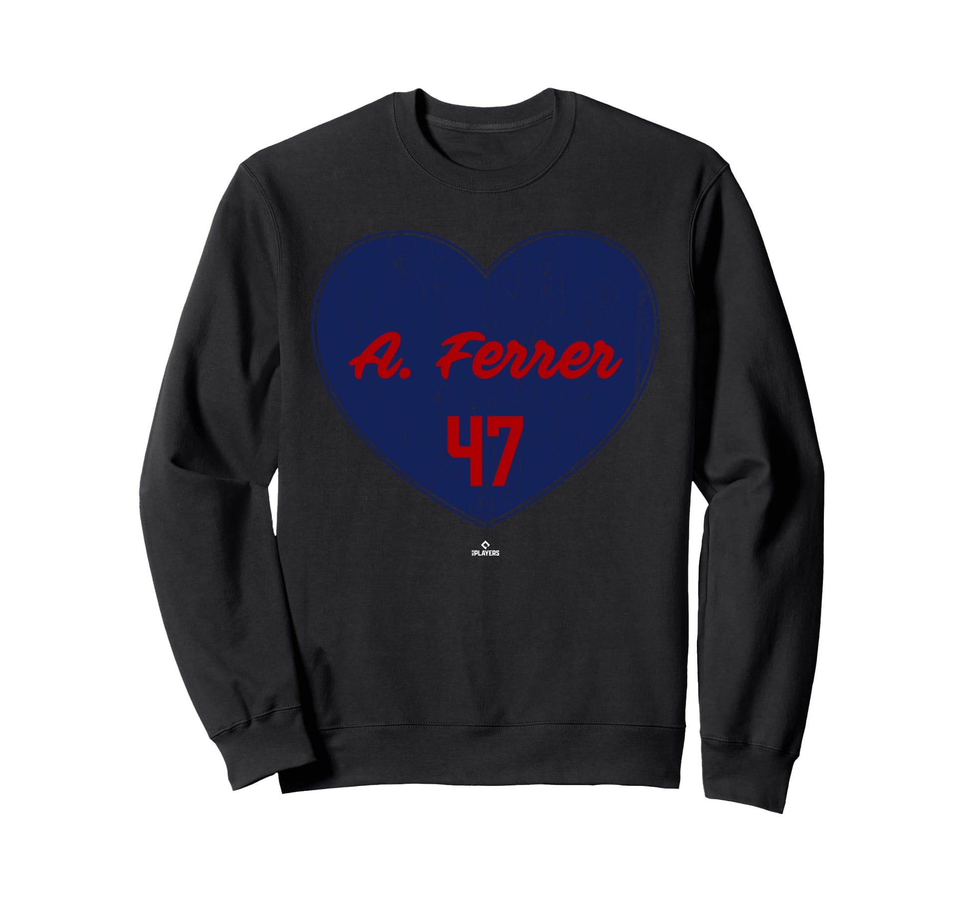 Distressed Heart Jose Ferrer Sweatshirt - Novelty Apparel Unisex - T-Shirt, Sweatshirt, Hoodie