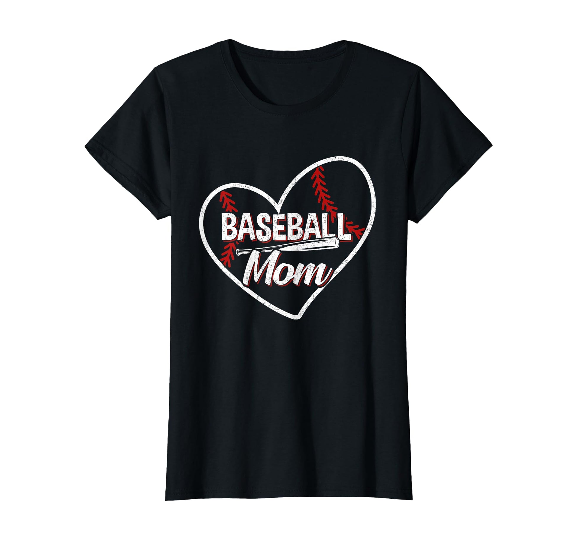 Baseball Mom Baseball Love Baseball T-Shirt - Custom Art Print for Adults - T-Shirt, Sweatshirt, Hoodie