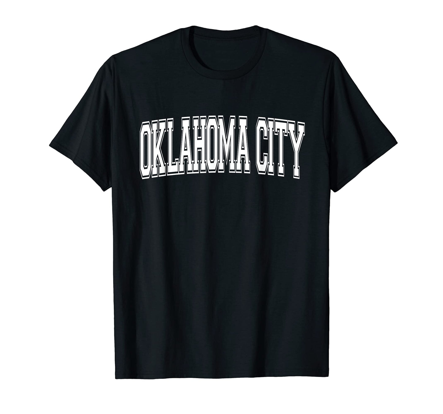 Oklahoma City Ok Oklahoma Usa Sports T-Shirt - Streetwear Style for Adults - T-Shirt, Sweatshirt, Hoodie