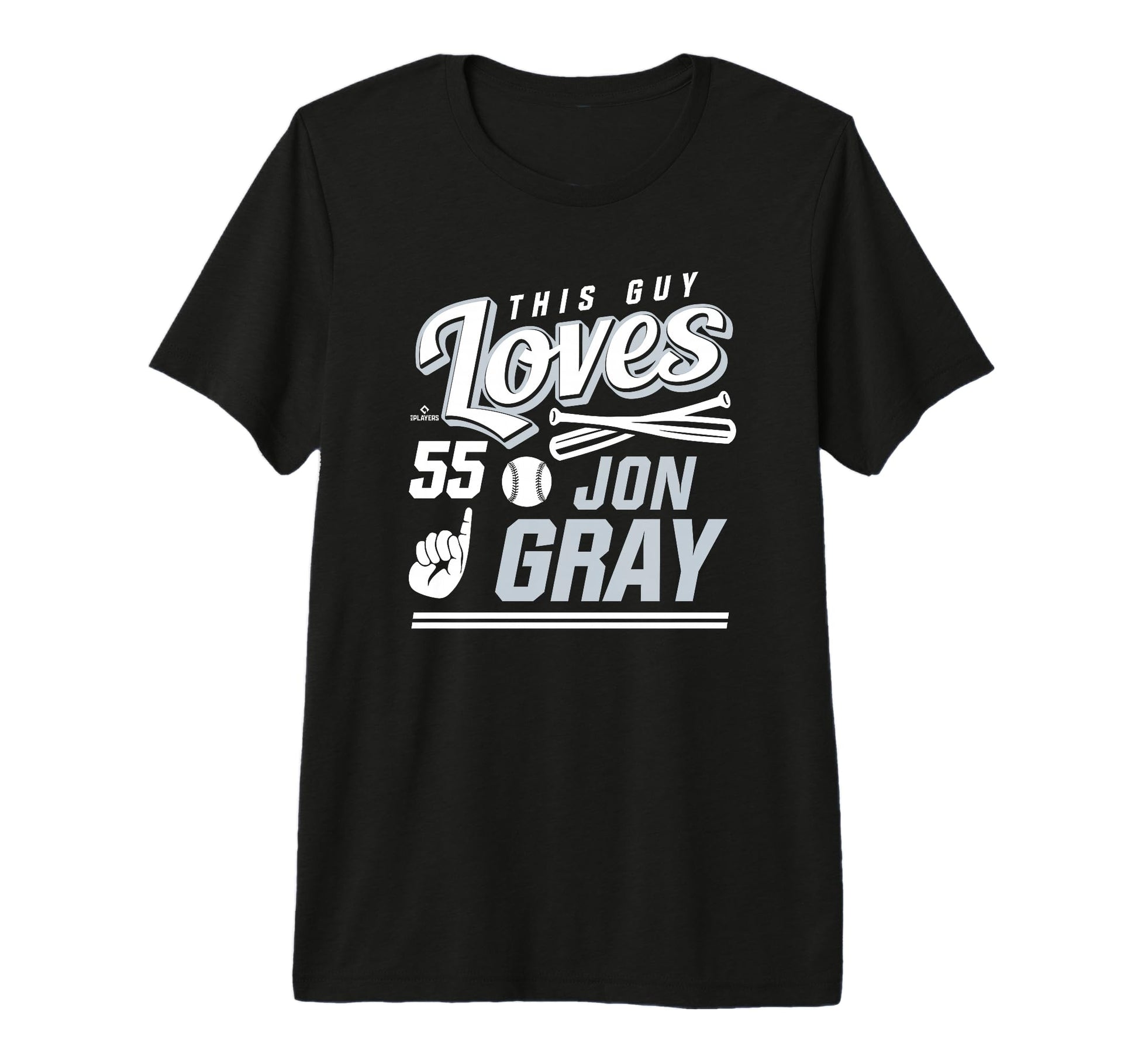 This Guy Loves Jon Gray Tri Blend T-Shirt - Graphic Print for Adults - T-Shirt, Sweatshirt, Hoodie