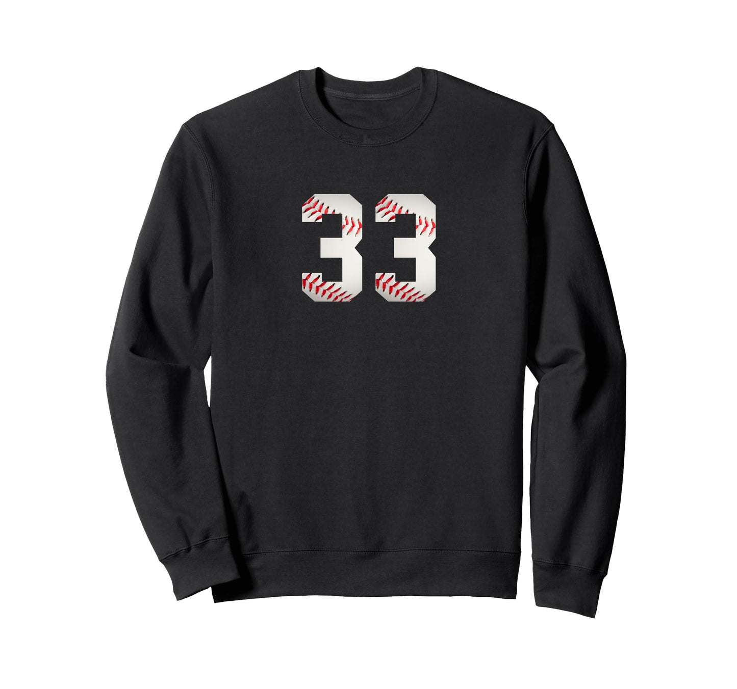 Number 33 Minimalist Birthday Sweatshirt - Aesthetic Graphic Men Women - T-Shirt, Sweatshirt, Hoodie