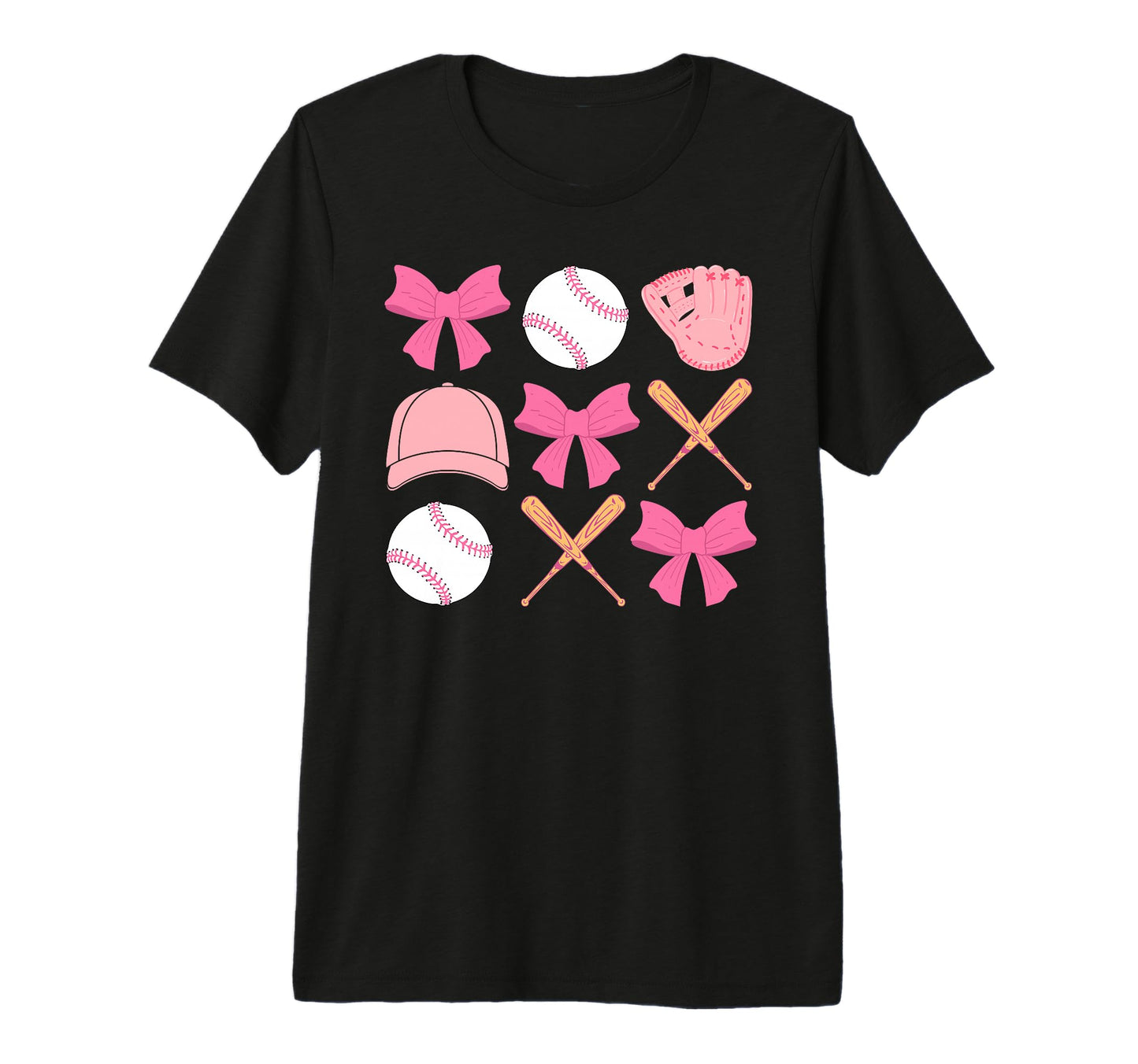 Baseball Mom Coquette Mothers Day T-Shirt - Fun Novelty Design Unisex - T-Shirt, Sweatshirt, Hoodie