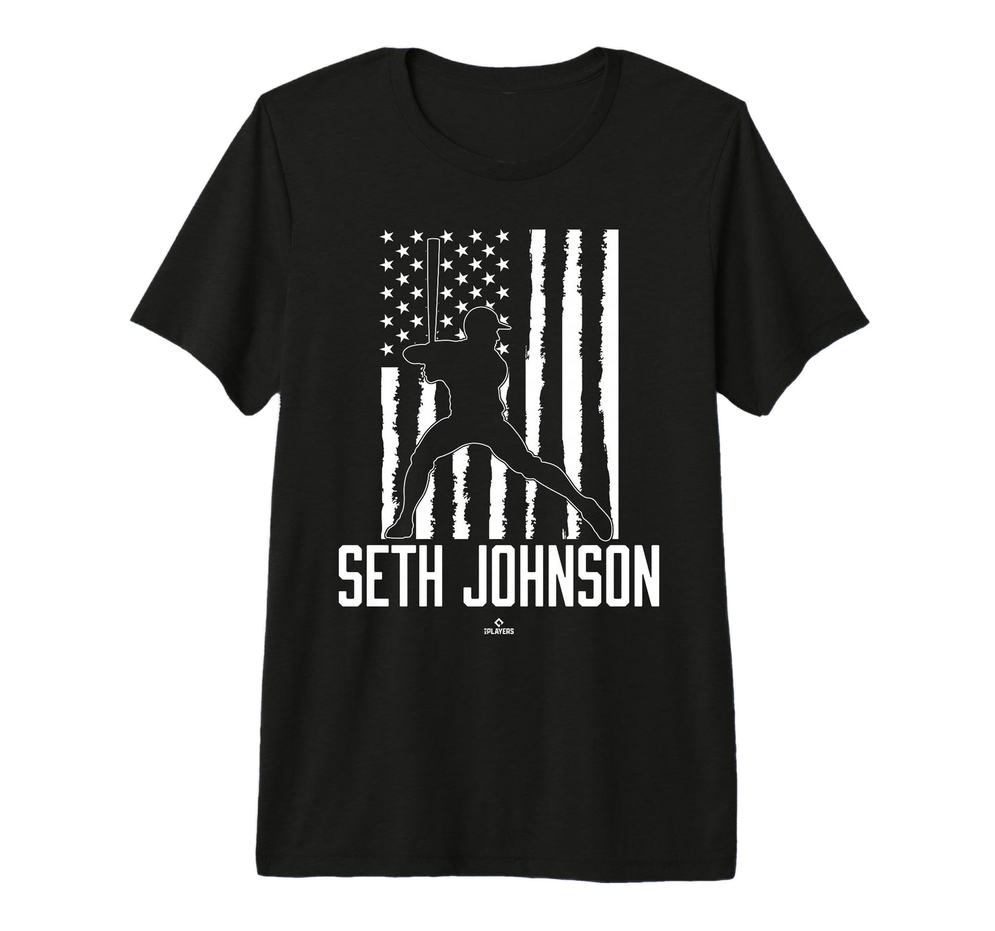Distressed Flag Swing Seth Johnson T-Shirt - Aesthetic Graphic for Adults - T-Shirt, Sweatshirt, Hoodie