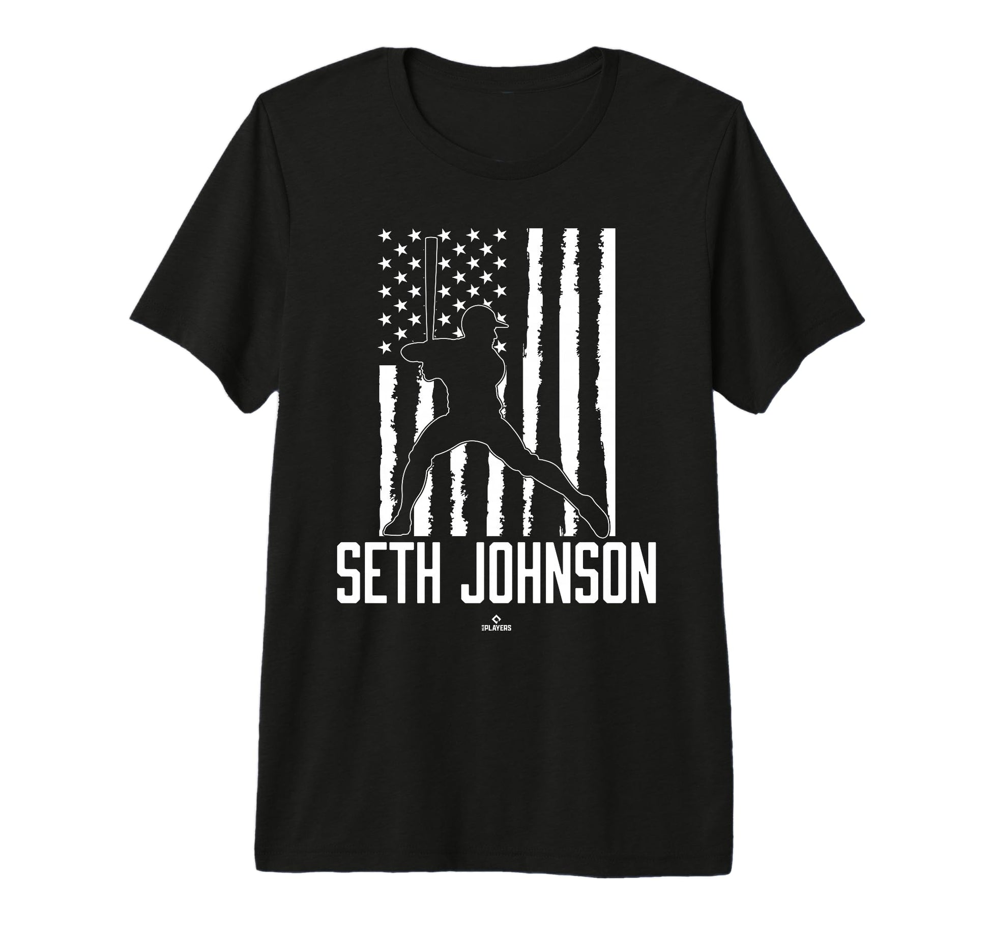 Distressed Flag Swing Seth Johnson T-Shirt - Aesthetic Graphic for Adults - T-Shirt, Sweatshirt, Hoodie