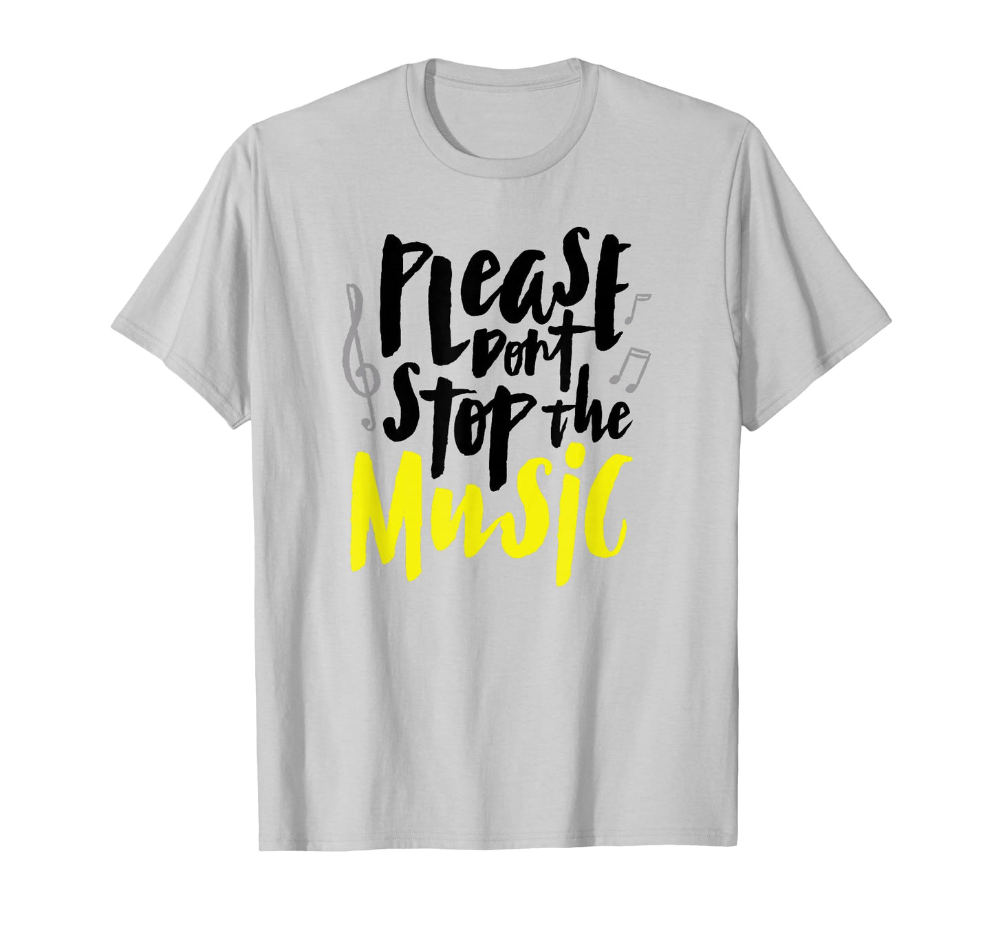 Pitch Please Dont Stop Music Yellow T-Shirt - Unique Graphic for Adults - T-Shirt, Sweatshirt, Hoodie