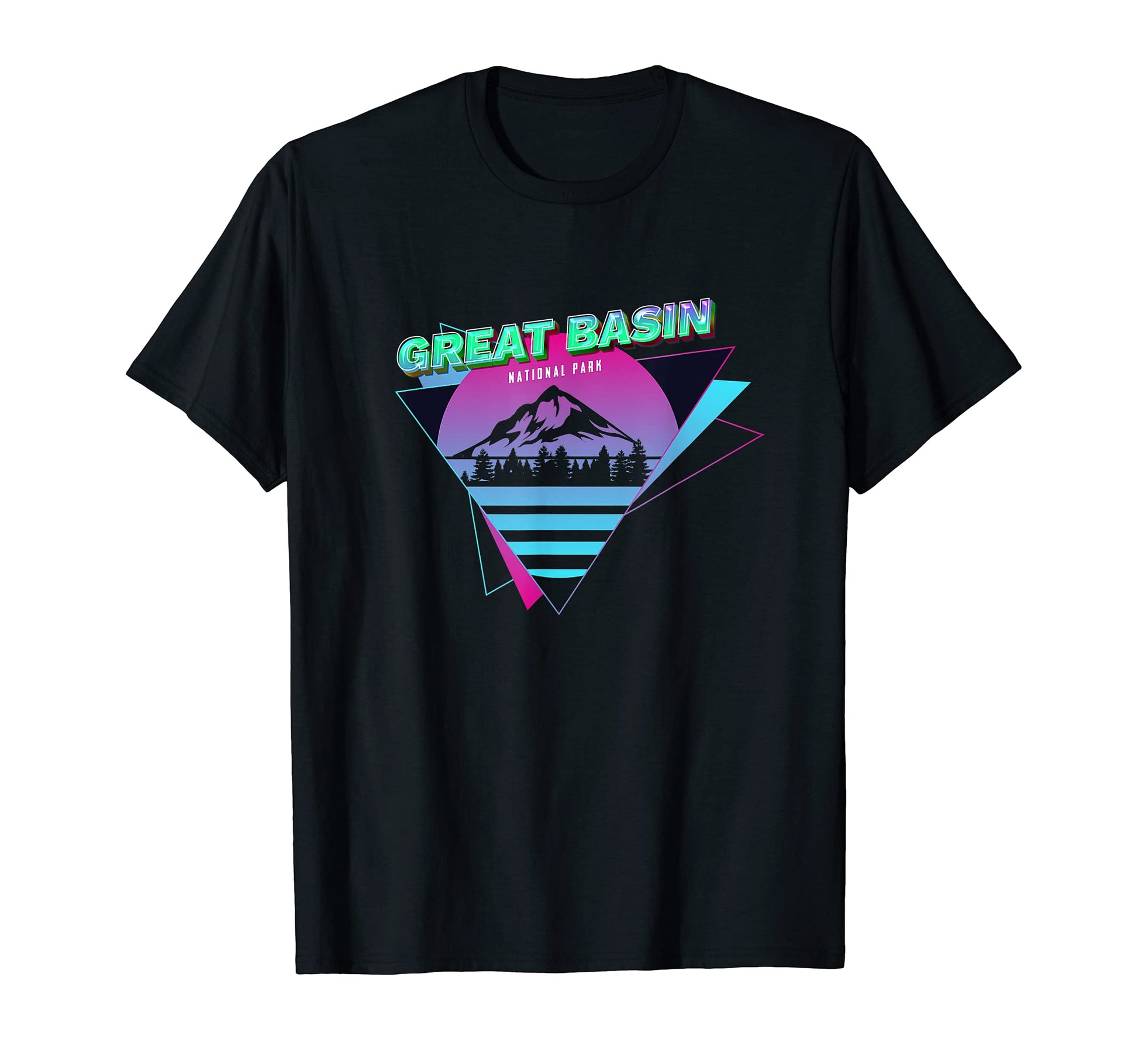 Vaporwave Great Basin National Park T-Shirt - Minimalist Print for Adults - T-Shirt, Sweatshirt, Hoodie