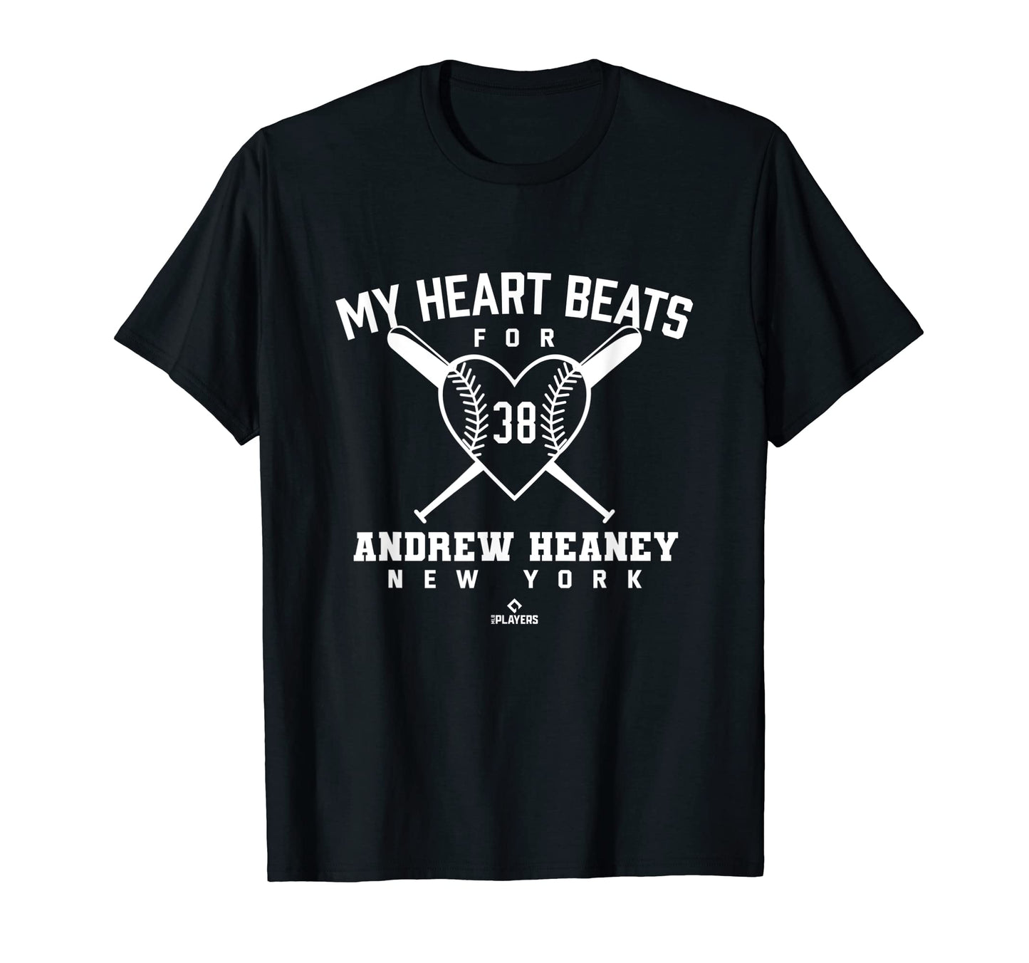 My Heart Beats Andrew Heaney T-Shirt - Minimalist Print Men Women - T-Shirt, Sweatshirt, Hoodie