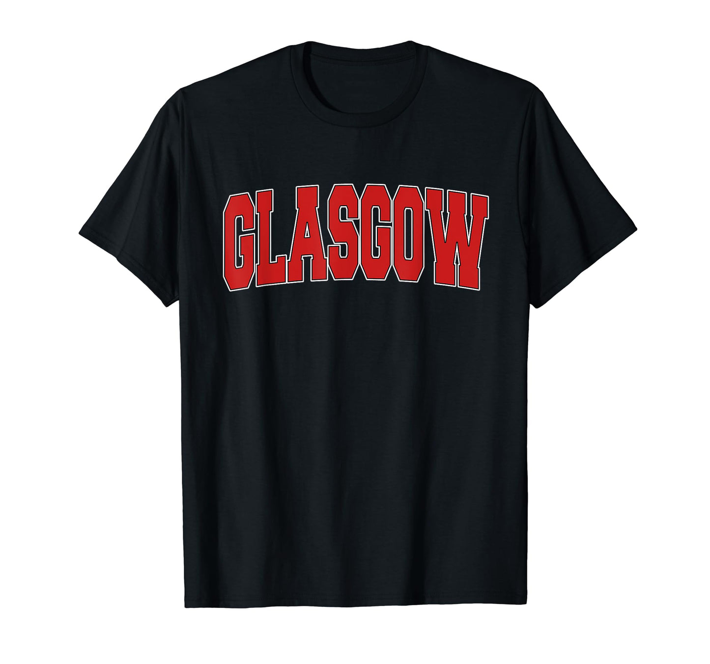 Glasgow United Kingdom Varsity Uk T-Shirt - Trendy Graphic for Adults - T-Shirt, Sweatshirt, Hoodie