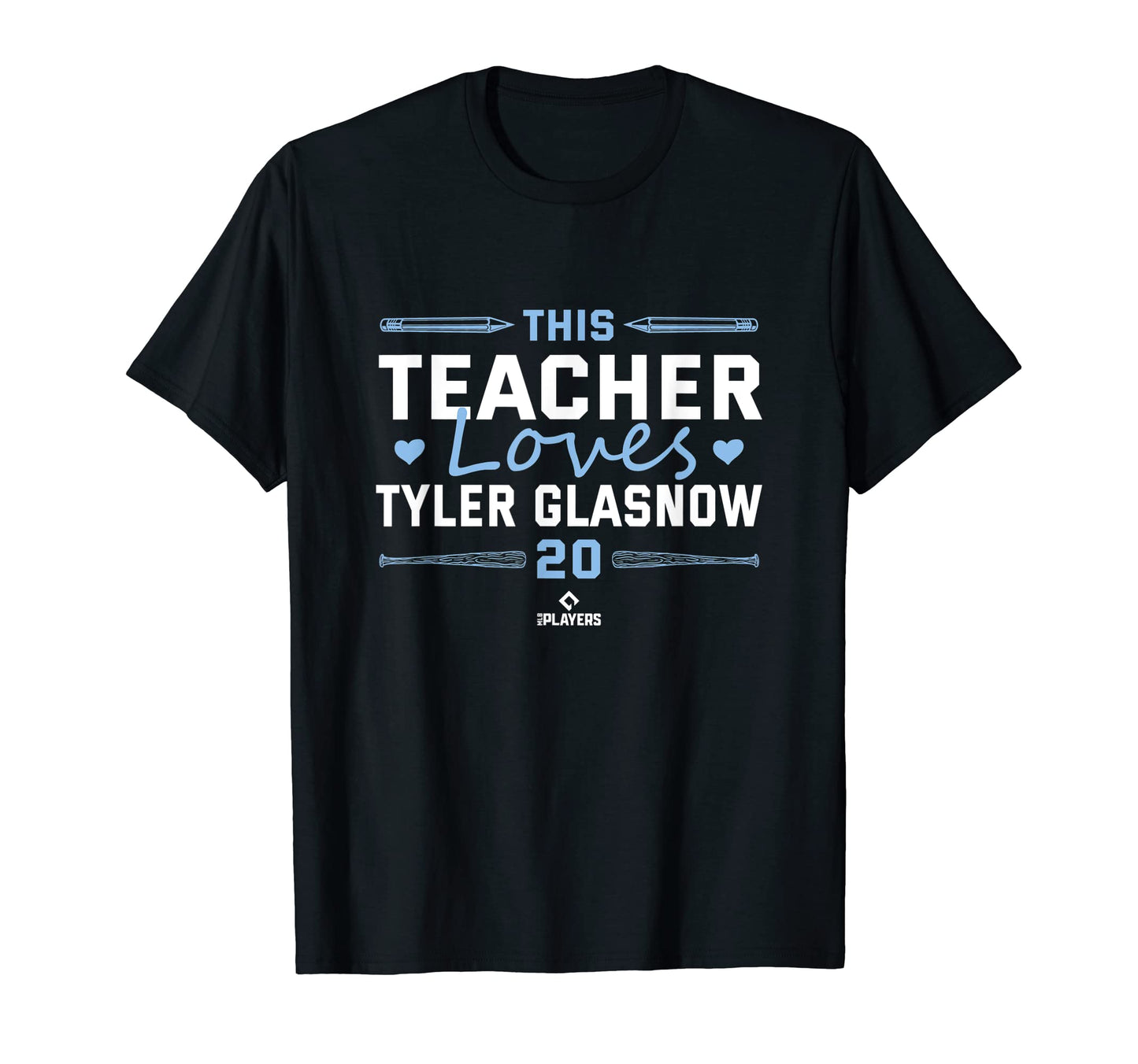This Teacher Loves Tyler Glasnow T-Shirt - Fun Novelty Design for Adults - T-Shirt, Sweatshirt, Hoodie