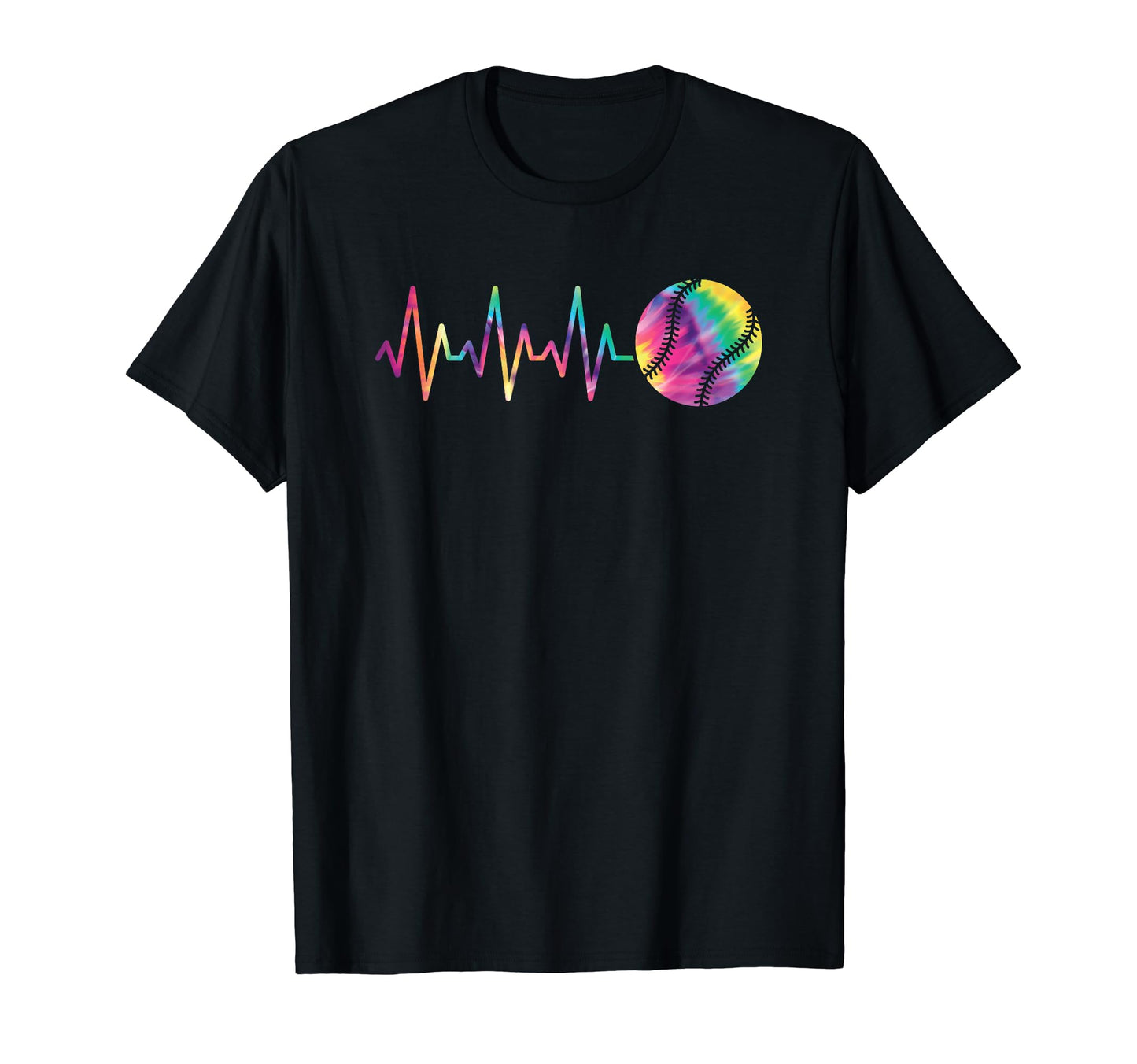 Baseball Heartbeat Baseball Lover T-Shirt - Aesthetic Graphic for Adults - T-Shirt, Sweatshirt, Hoodie