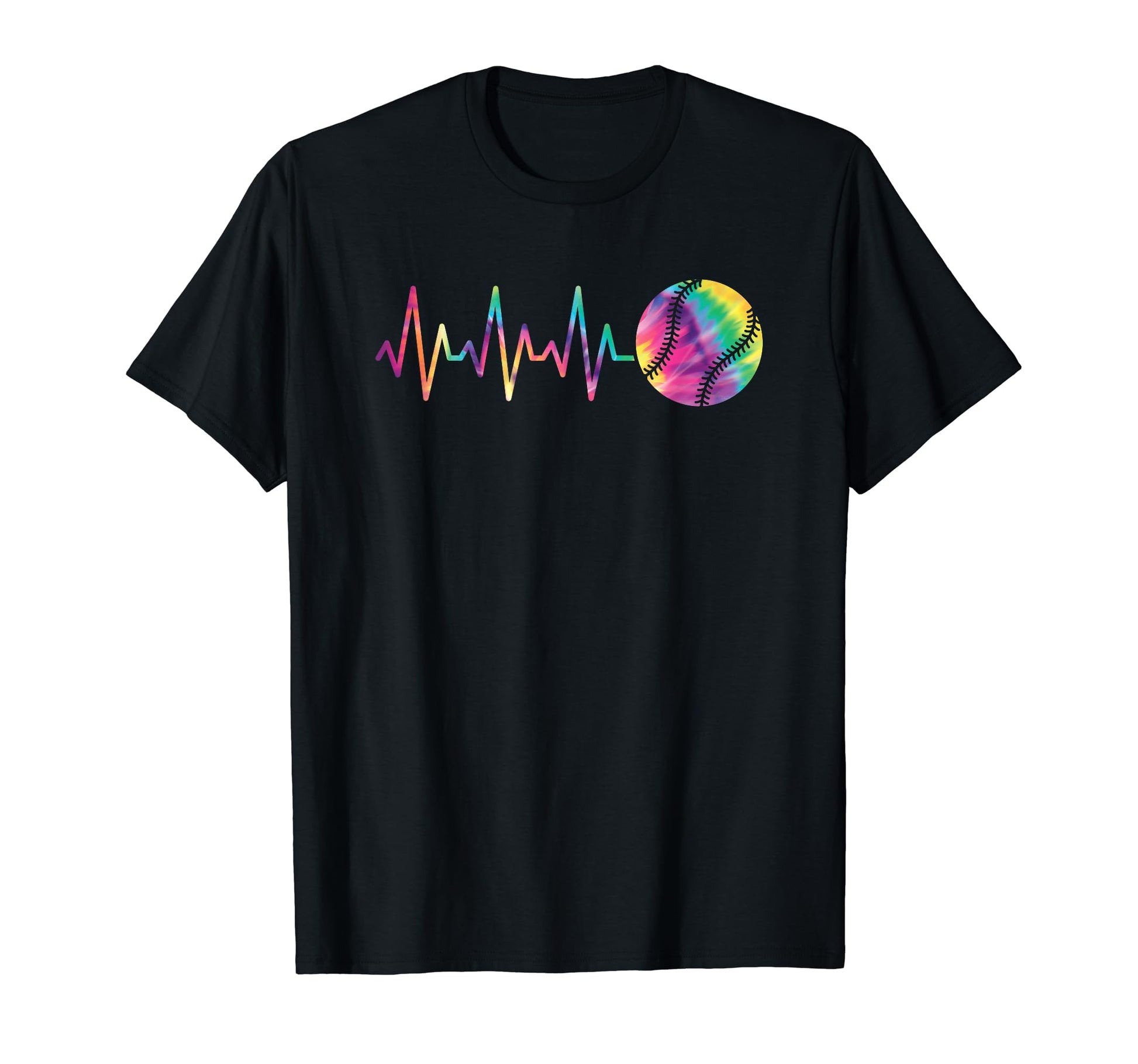 Baseball Heartbeat Baseball Lover T-Shirt - Aesthetic Graphic for Adults - T-Shirt, Sweatshirt, Hoodie