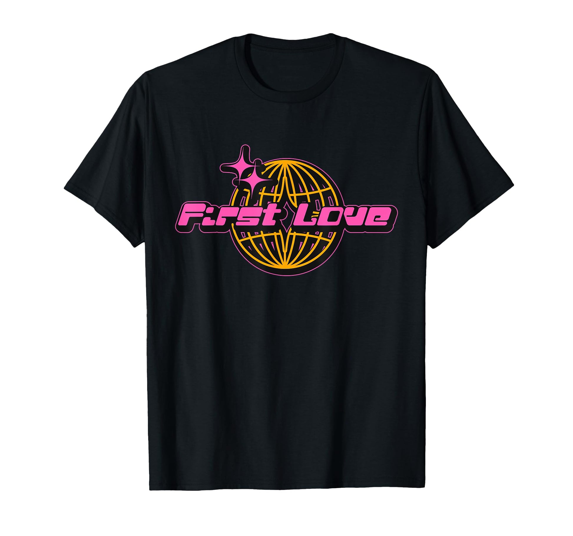 First Love St Valentines Y2K T-Shirt - Fun Novelty Design for Adults - T-Shirt, Sweatshirt, Hoodie