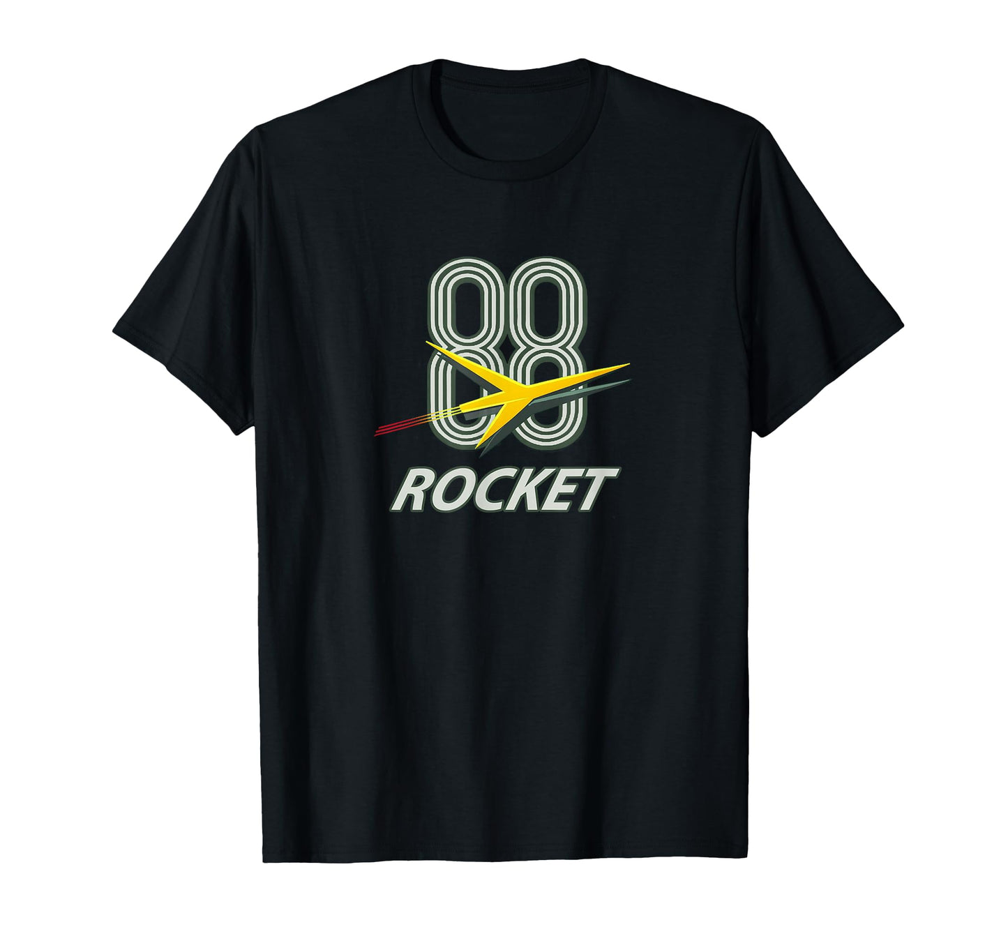 Rocket V8 Badge Art American Cars Olds 88 T-Shirt - Trendy Graphic Unisex - T-Shirt, Sweatshirt, Hoodie