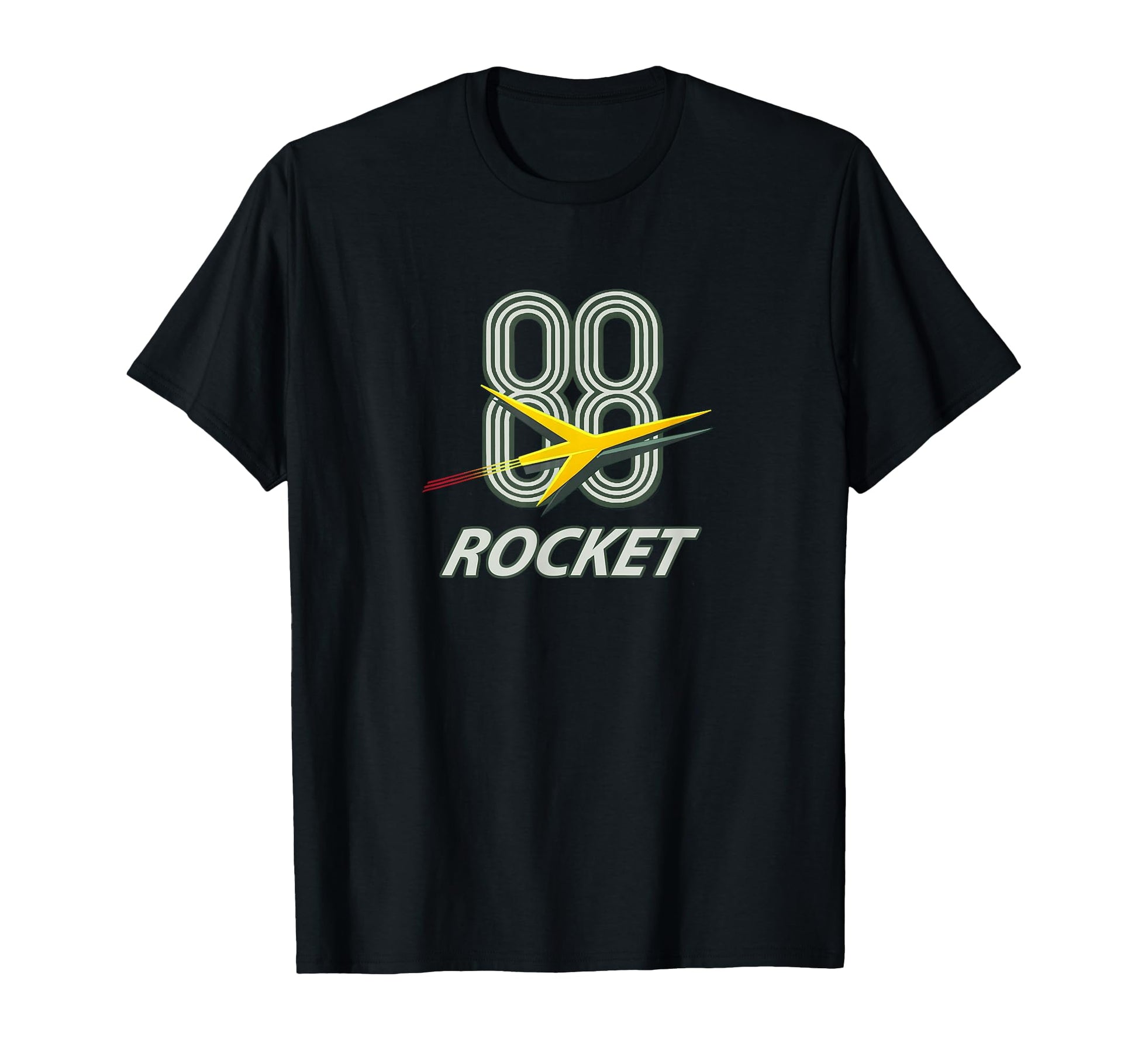 Rocket V8 Badge Art American Cars Olds 88 T-Shirt - Trendy Graphic Unisex - T-Shirt, Sweatshirt, Hoodie
